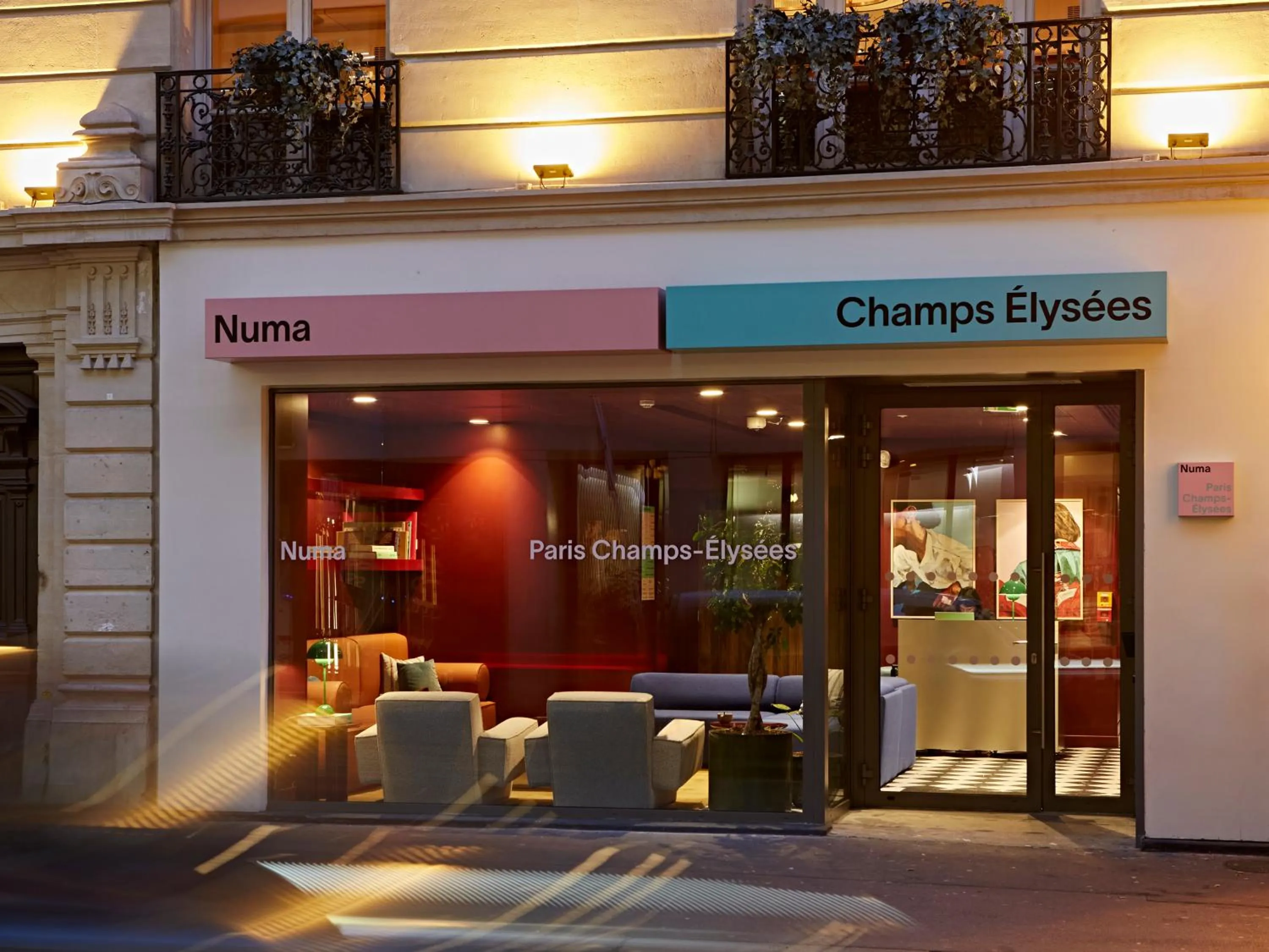 Property building in Numa Paris Champs-Élysées