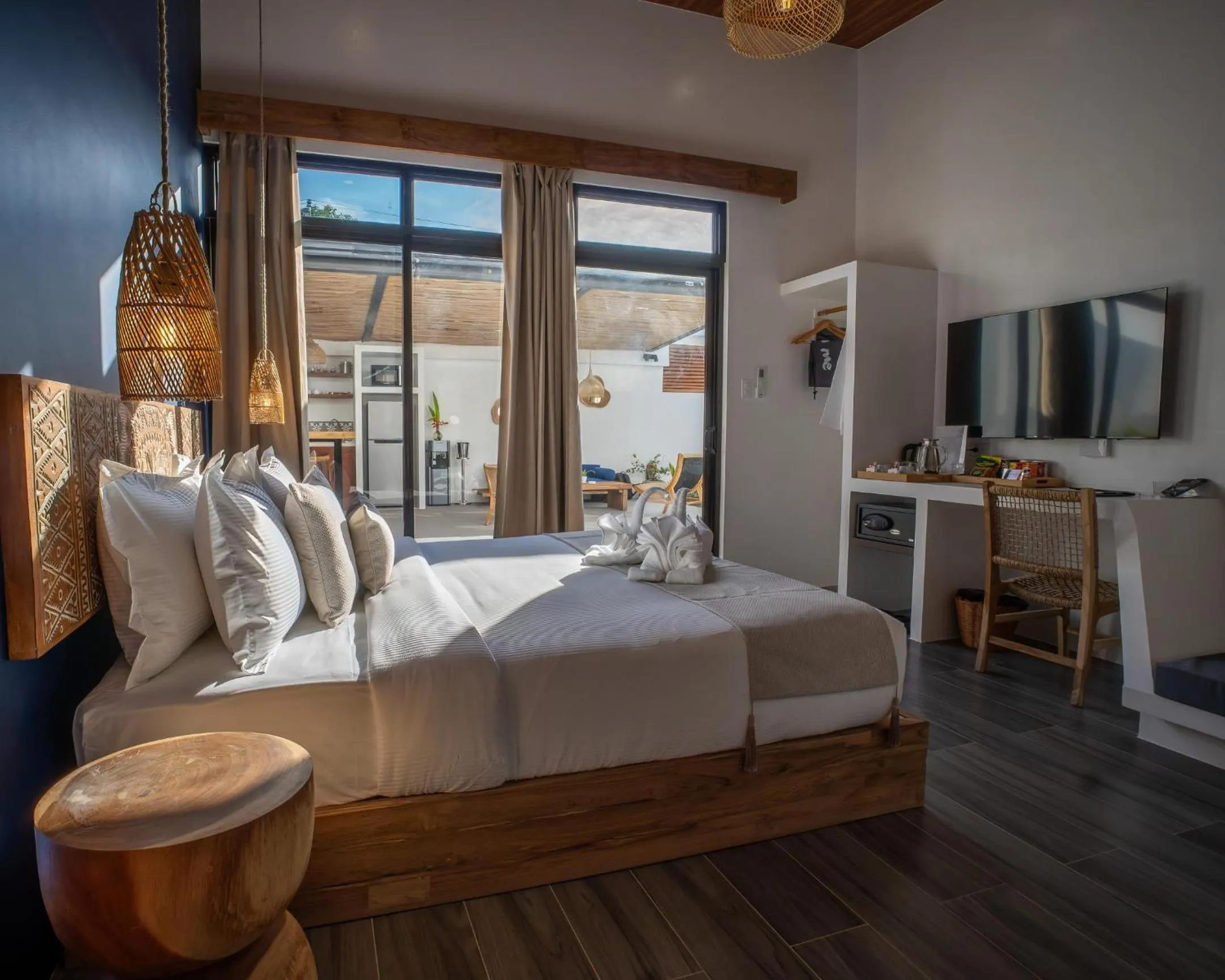 Bedroom, Bed in Villa Kasadya