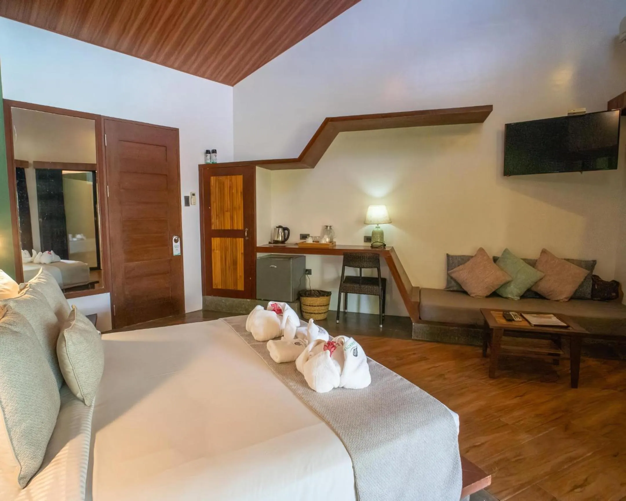 Bedroom, Bed in Villa Kasadya