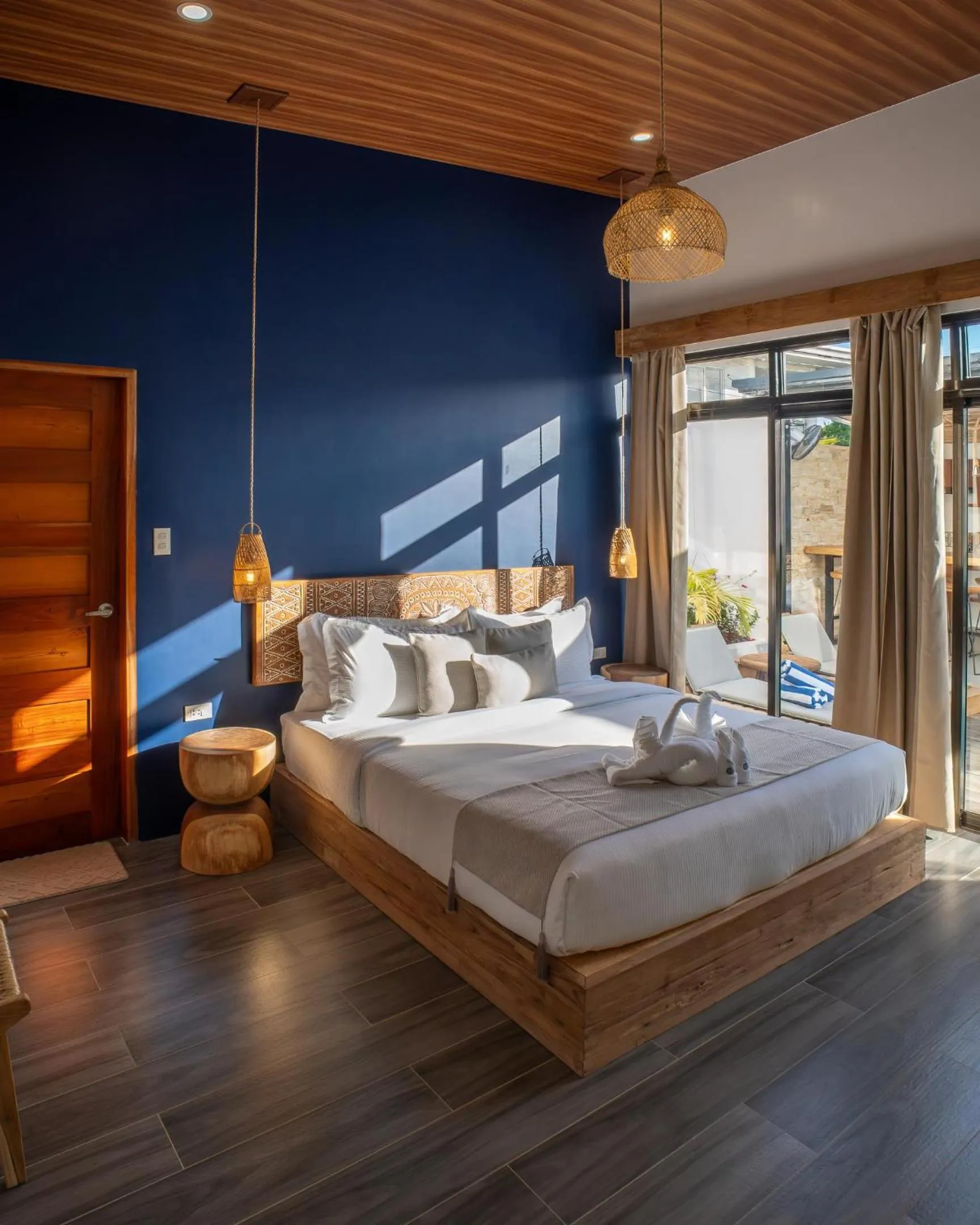 Bedroom, Bed in Villa Kasadya