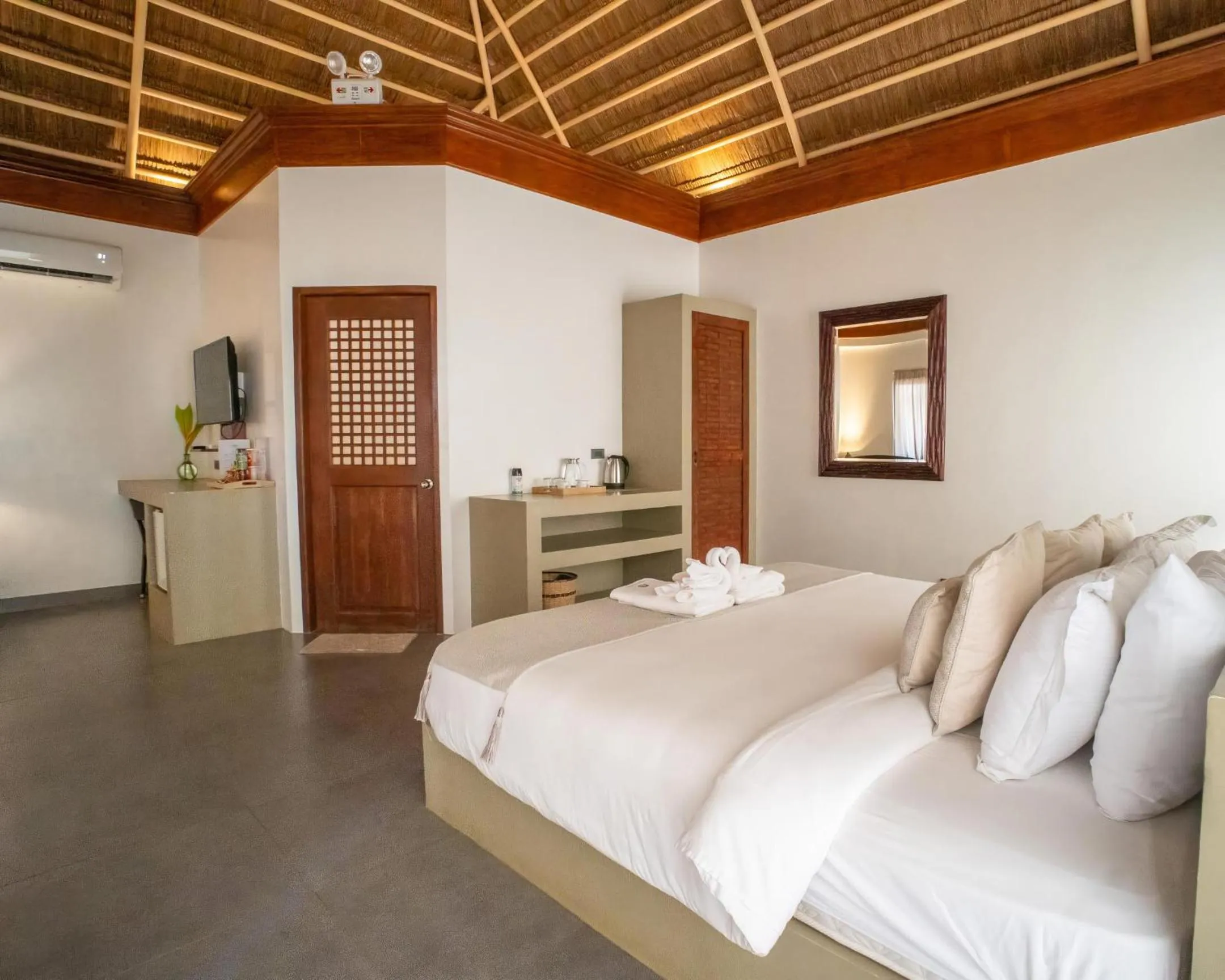 Bed in Villa Kasadya