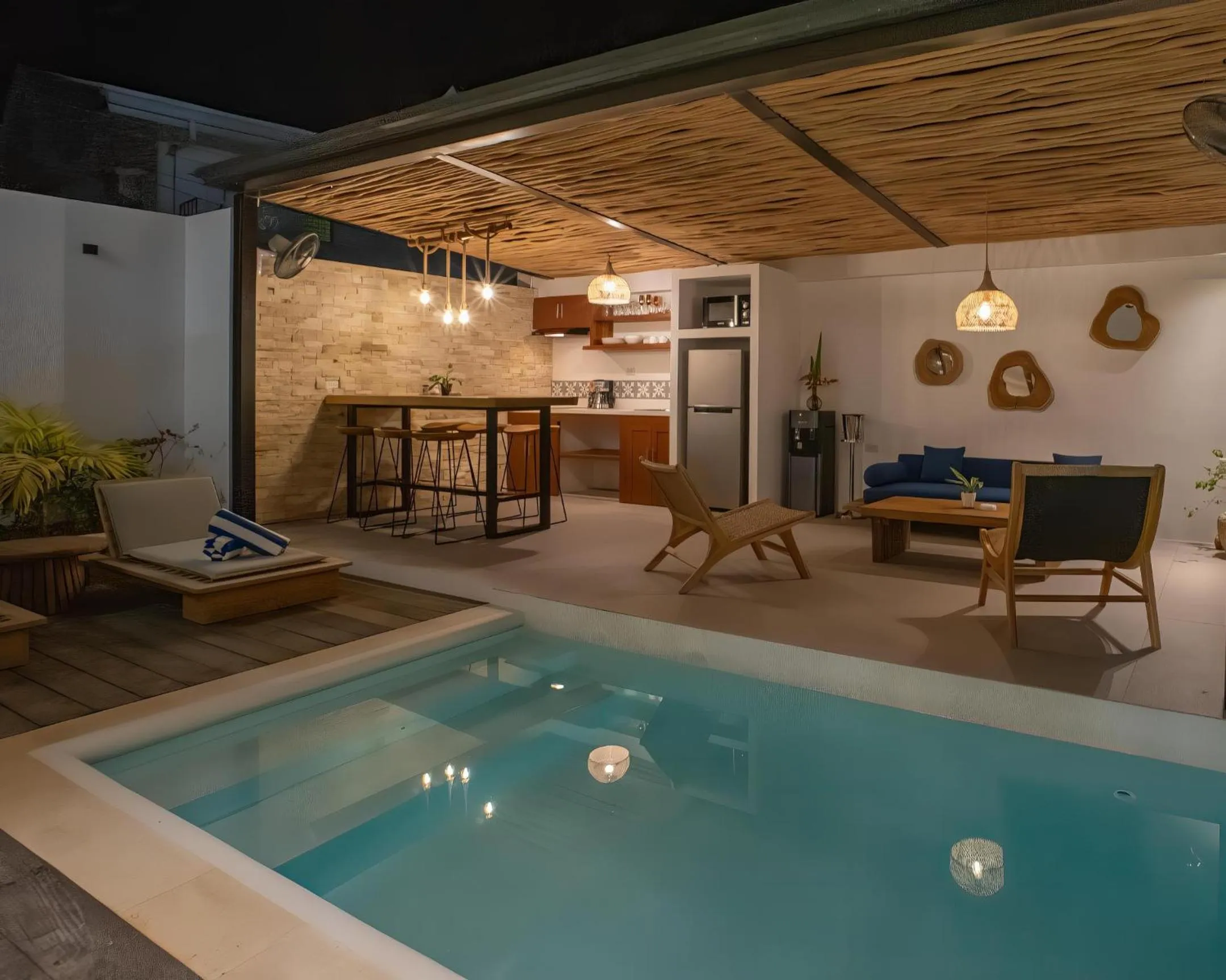 Living room in Villa Kasadya