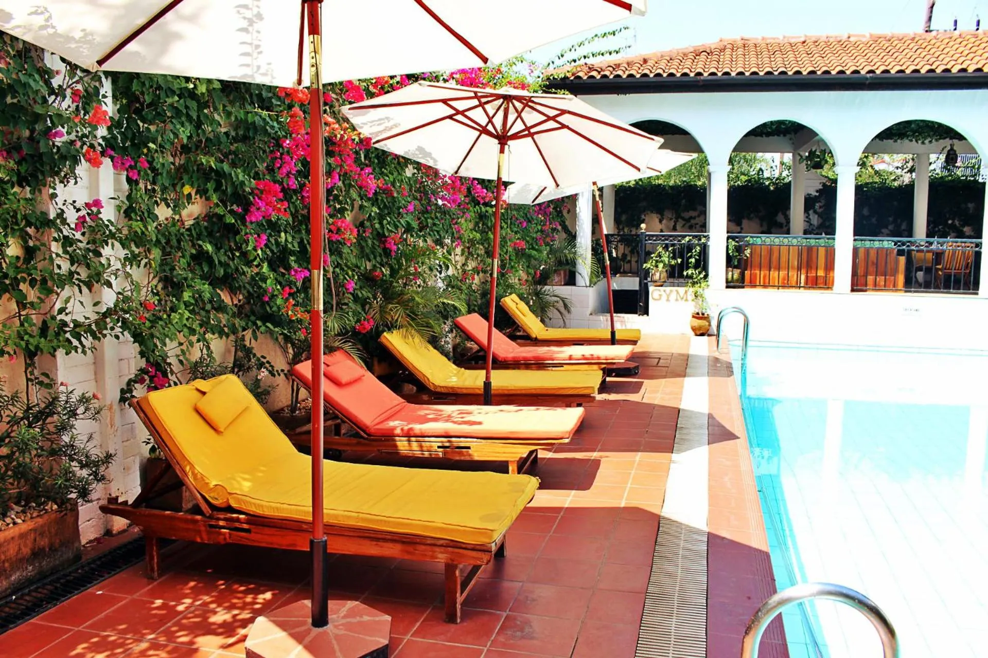 sunbed in Sovereign Hotel