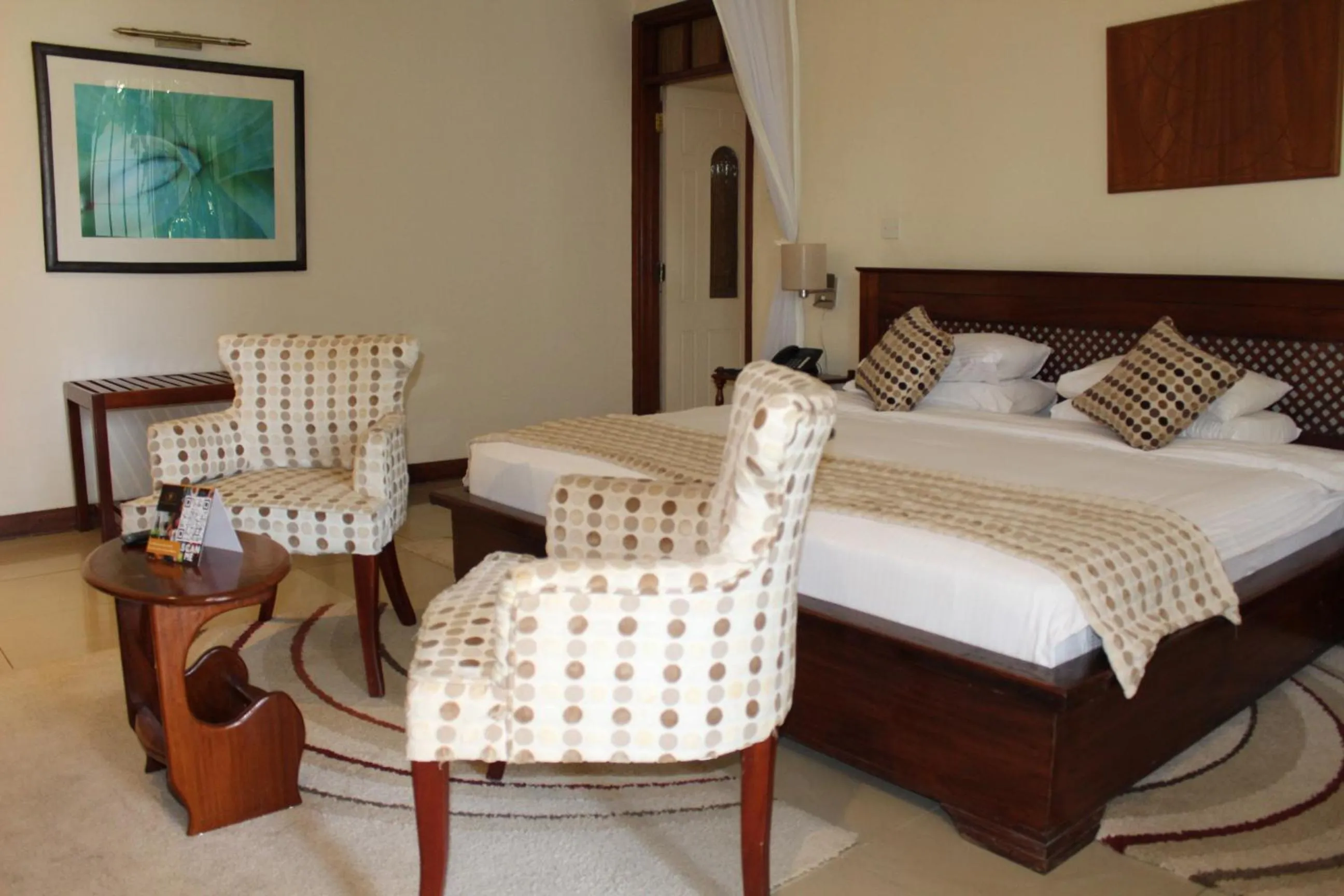 Bed in Sovereign Hotel