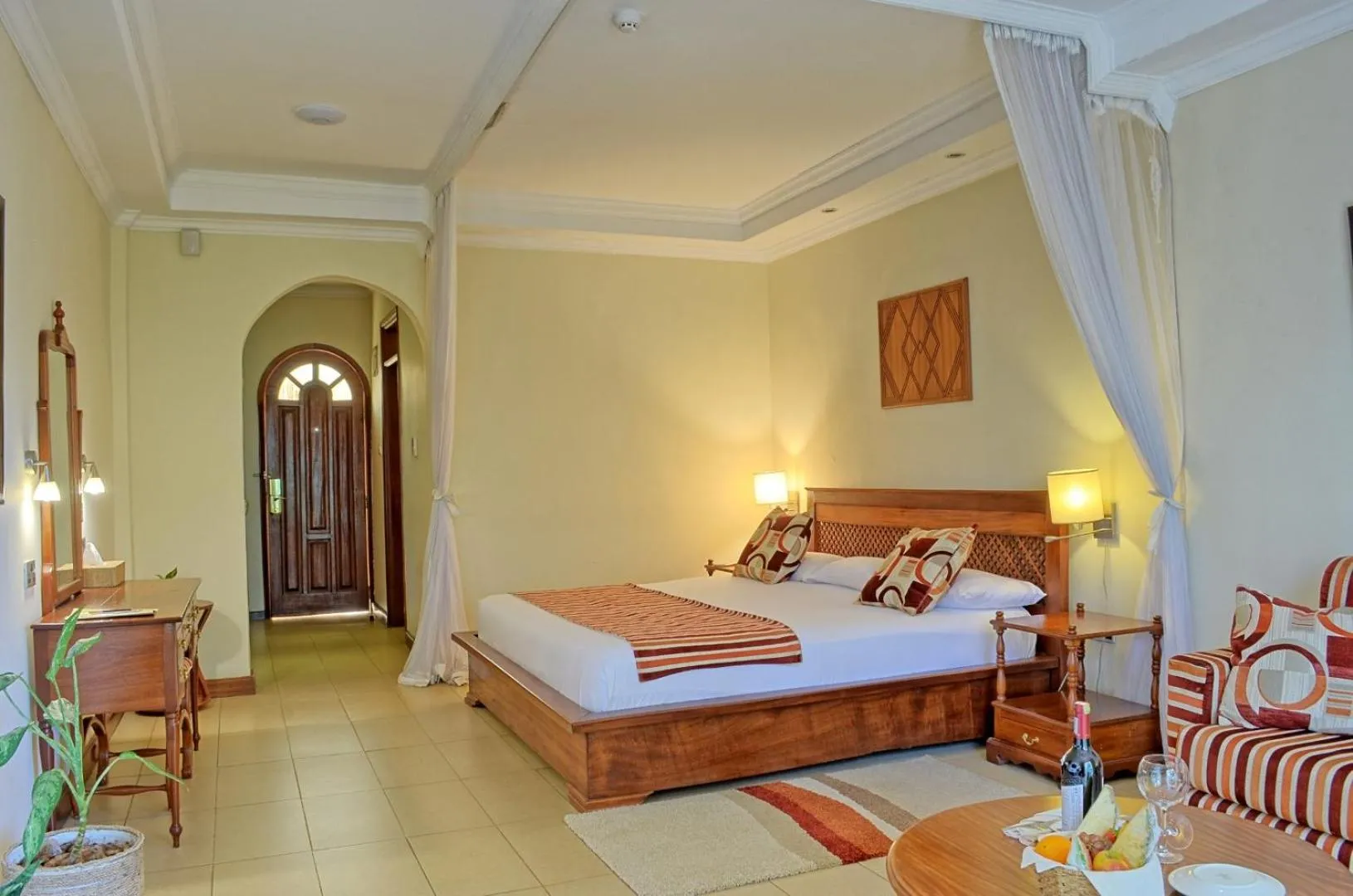 Bed in Sovereign Hotel