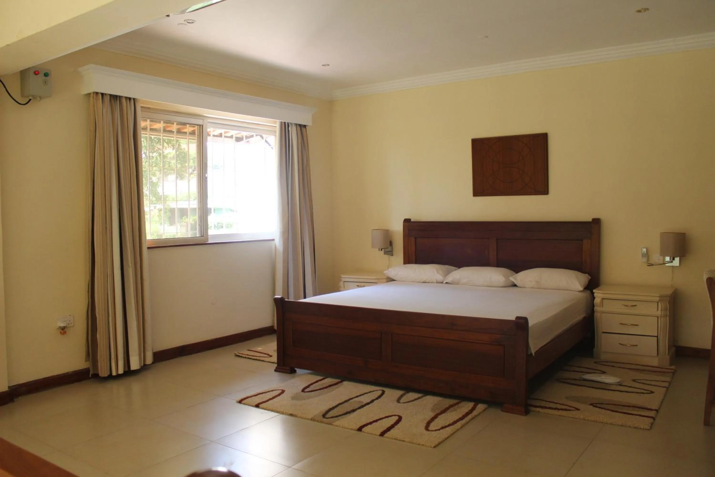 Bed in Sovereign Hotel