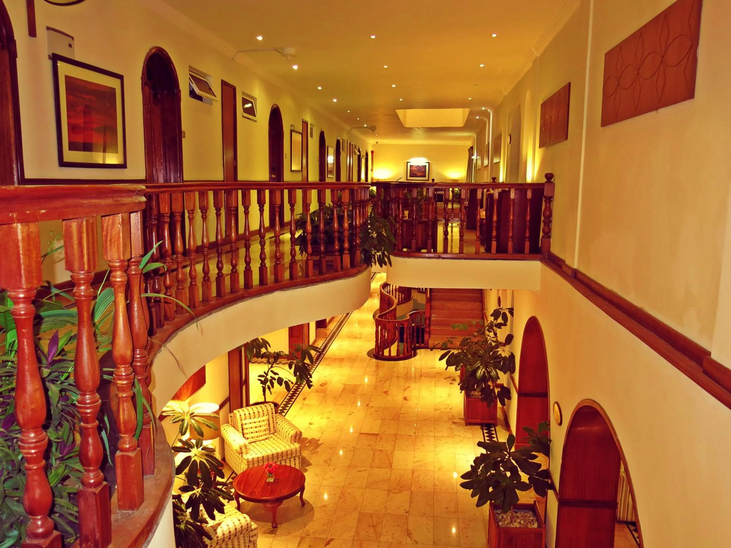 Decorative detail in Sovereign Hotel