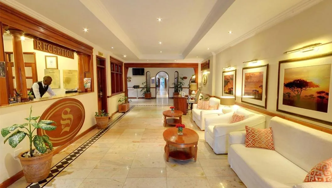 Lobby or reception in Sovereign Hotel