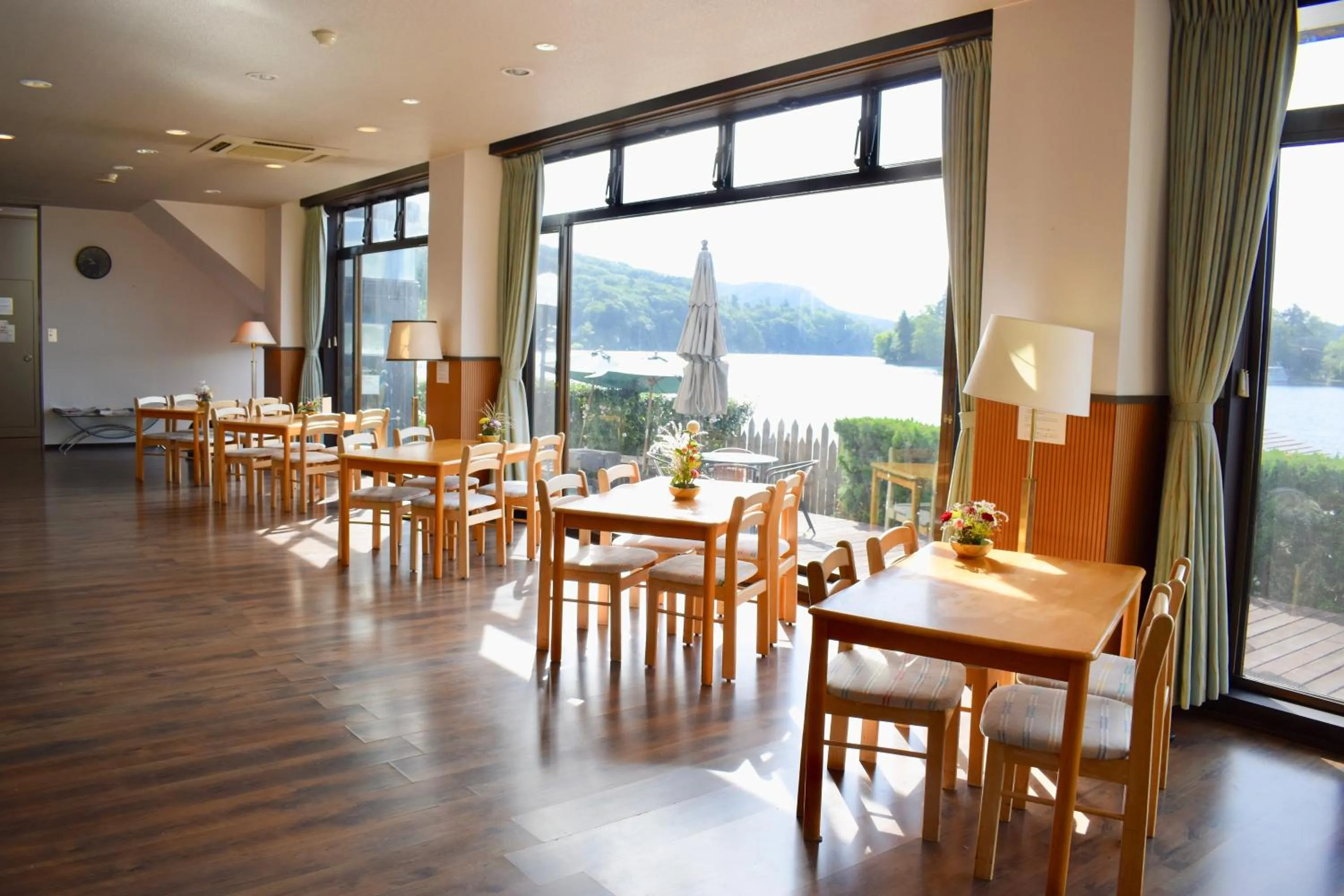 Dining area in Nojiri Lake Resort