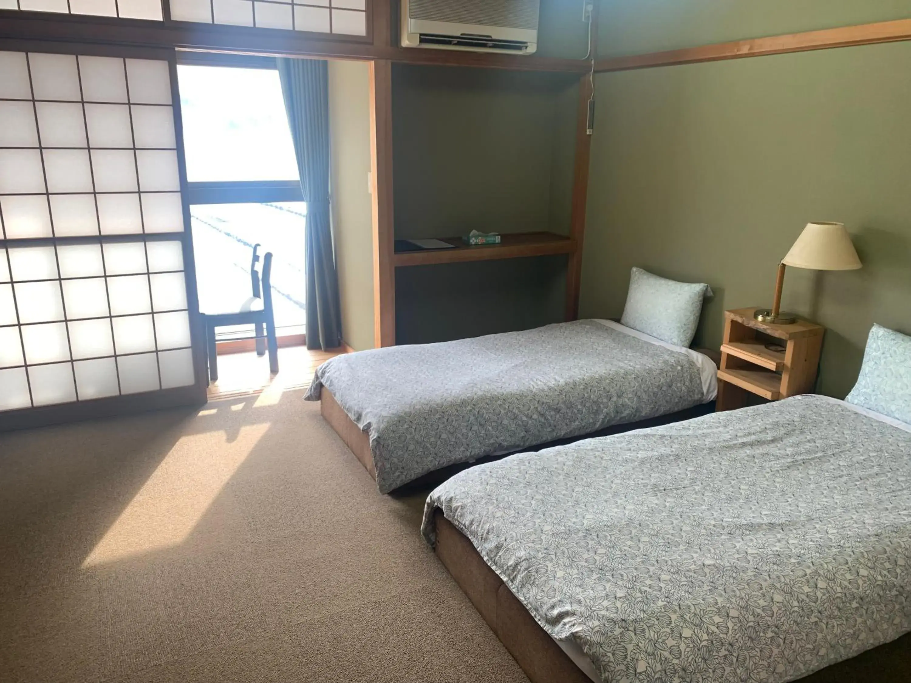 Twin Room with Bathroom - single occupancy in Nojiri Lake Resort Twin Room with Bathroom - single occupancy in Nojiri Lake Resort