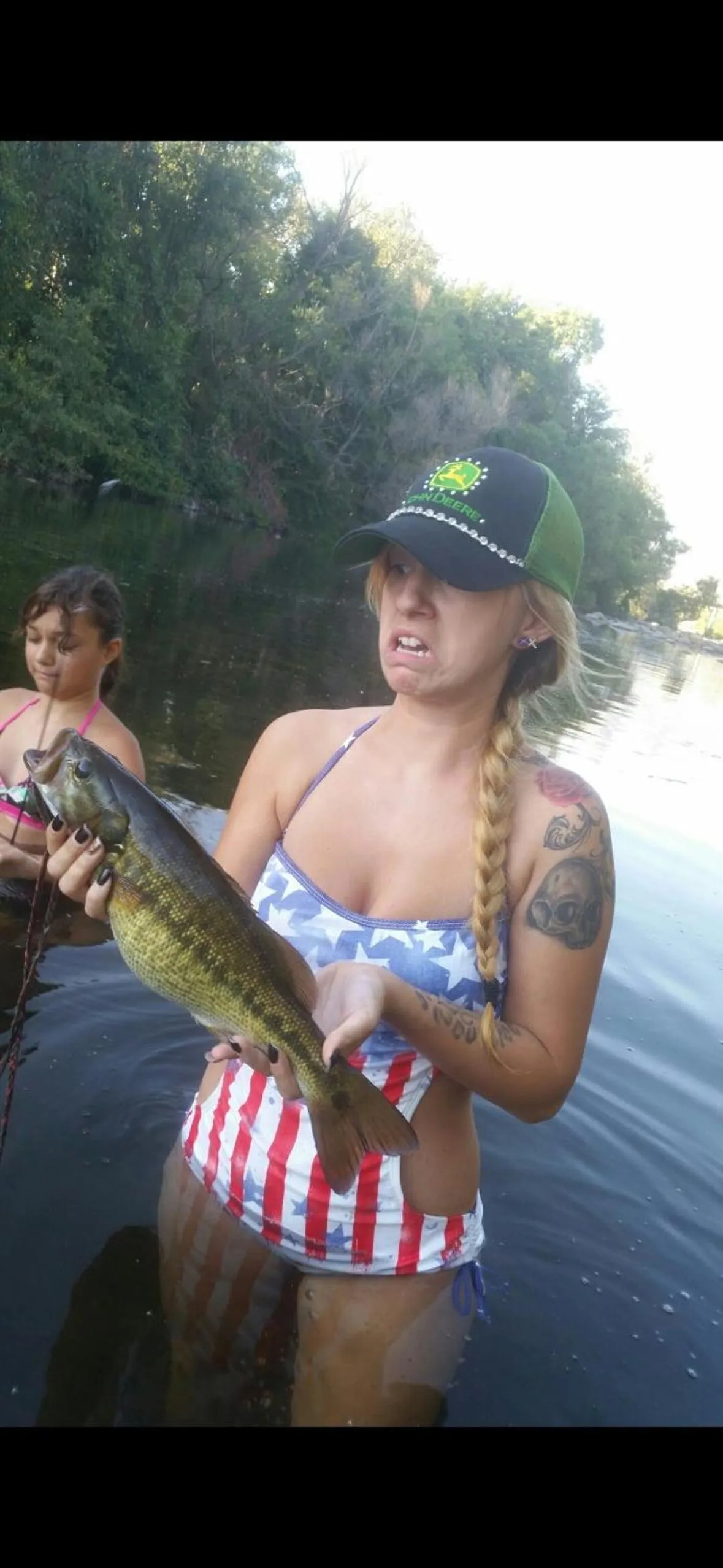 Fishing in Sequoia River Front Cabins