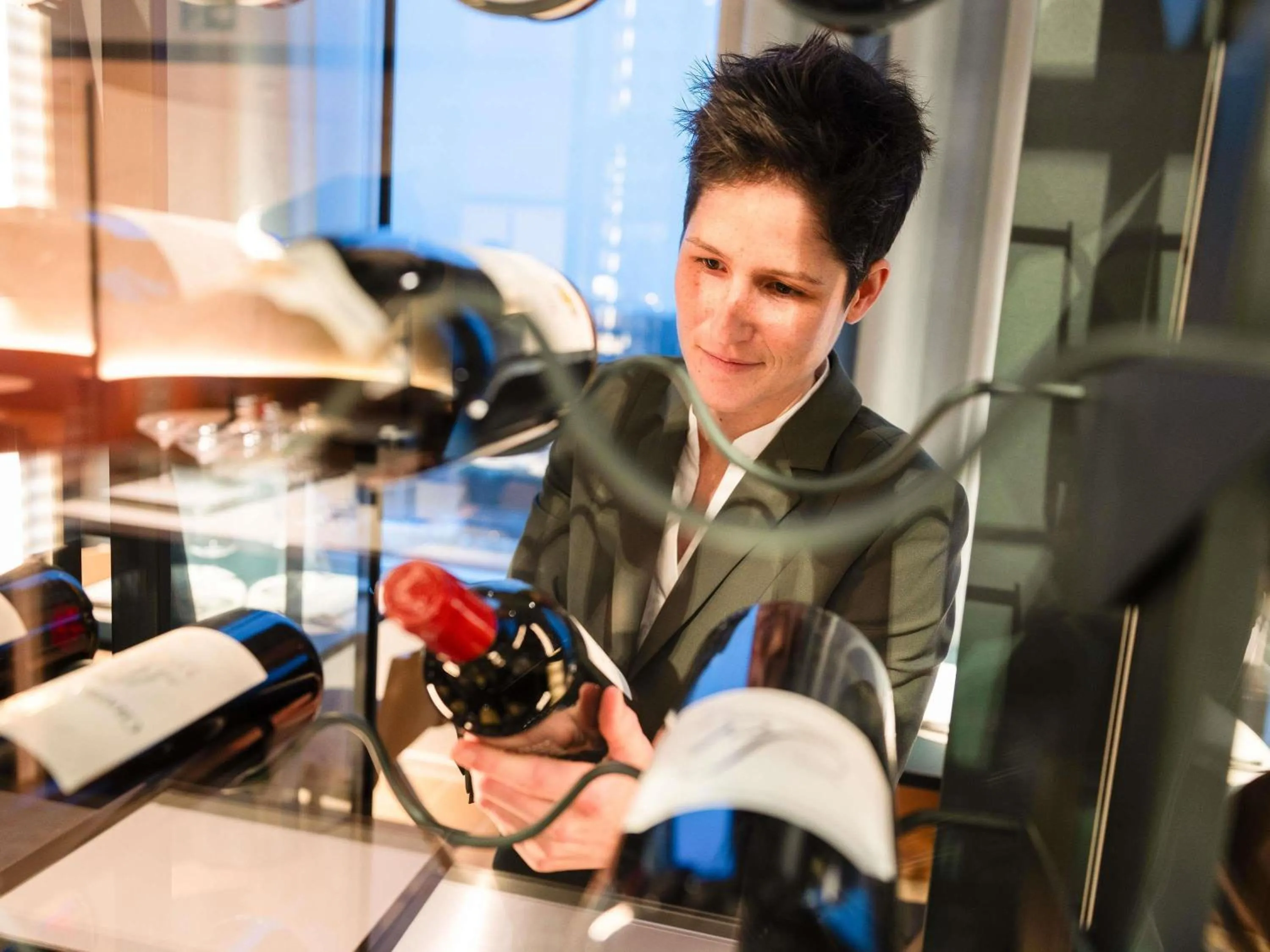 Lounge or bar in Mövenpick hotel Brussels airport