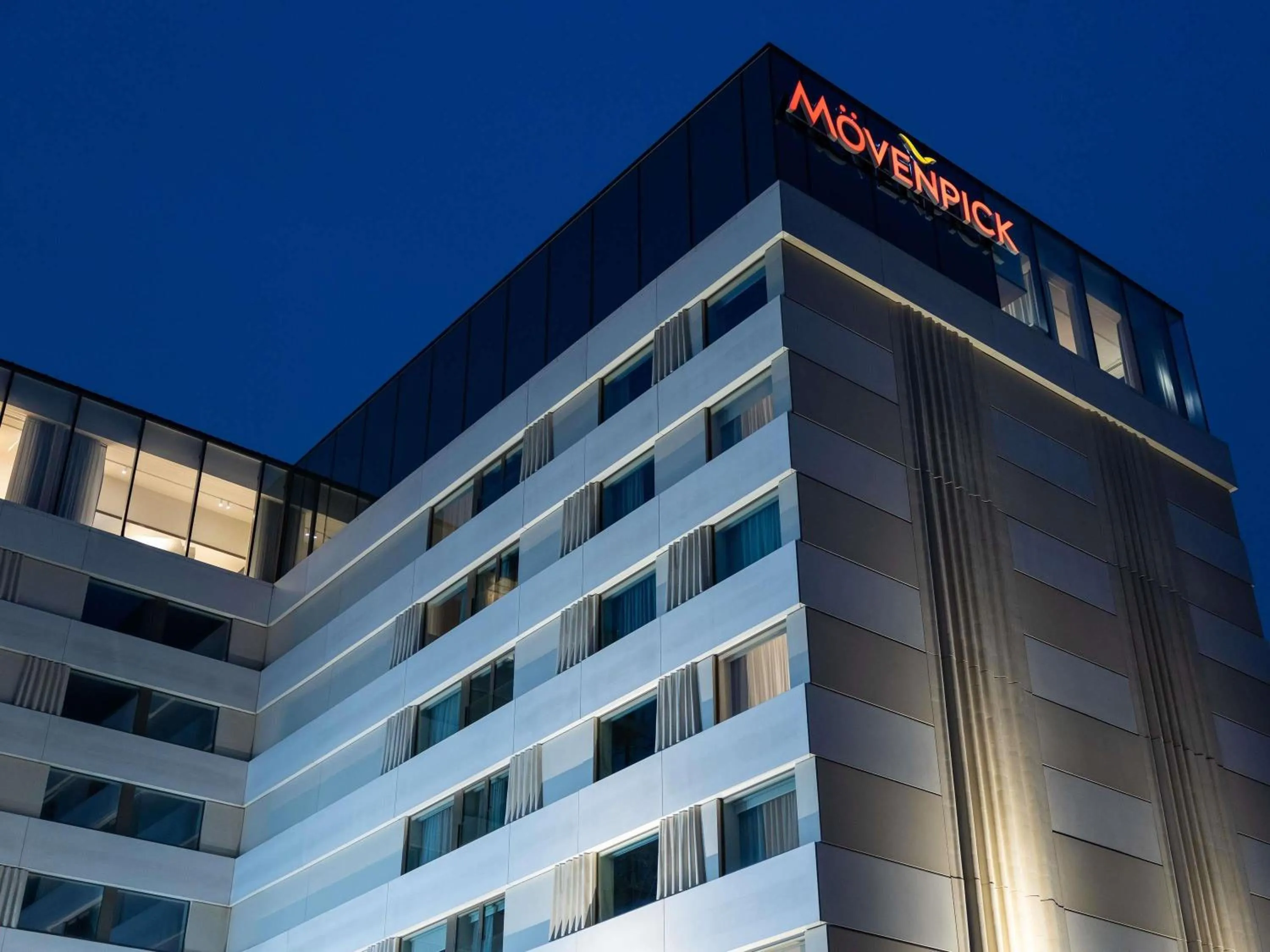 Property building in Mövenpick hotel Brussels airport