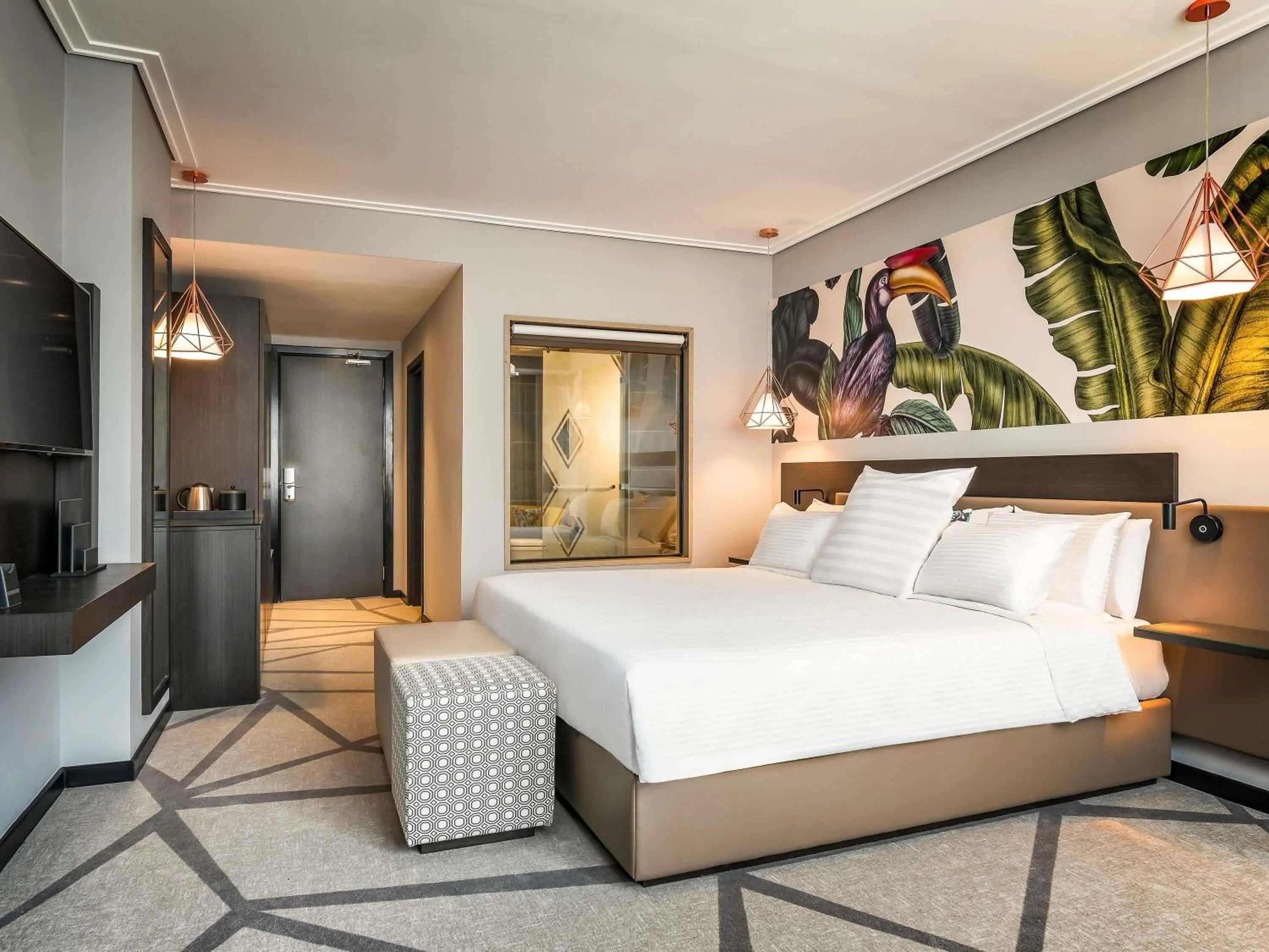 Bedroom, Bed in Novotel Nairobi Westlands