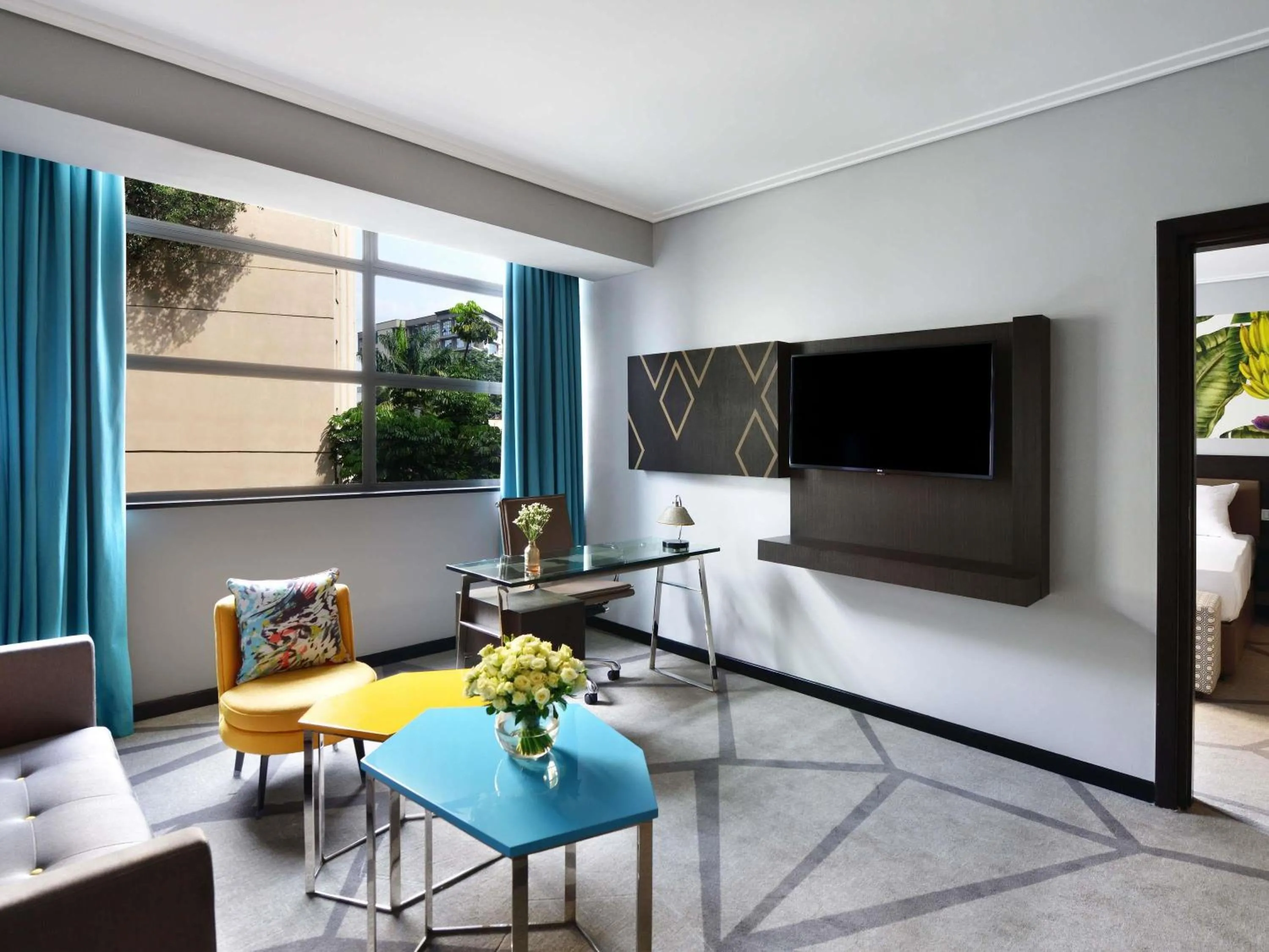 Bedroom in Novotel Nairobi Westlands