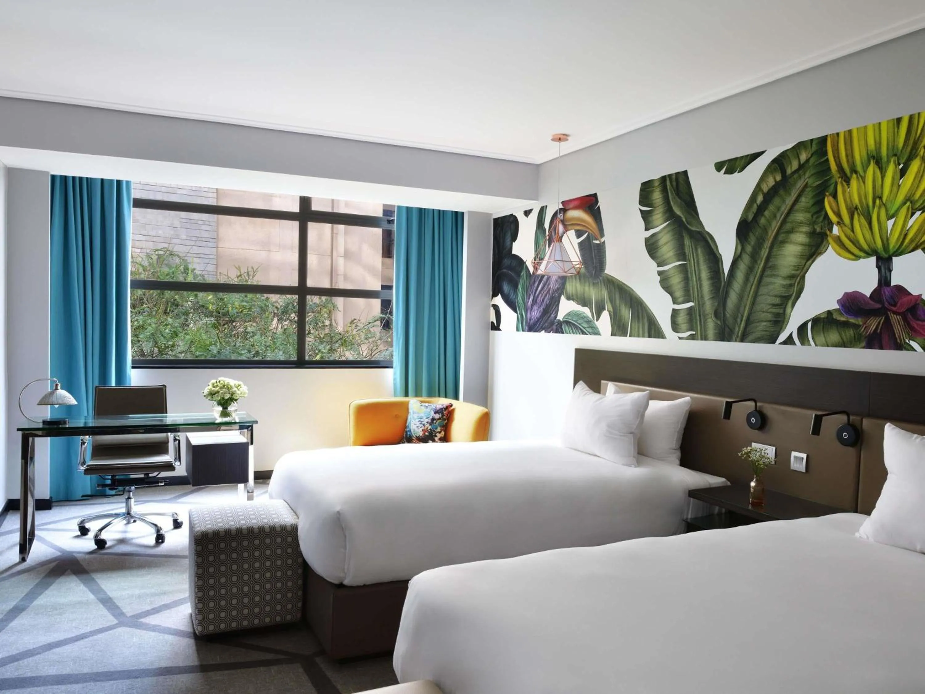 Bedroom, Bed in Novotel Nairobi Westlands