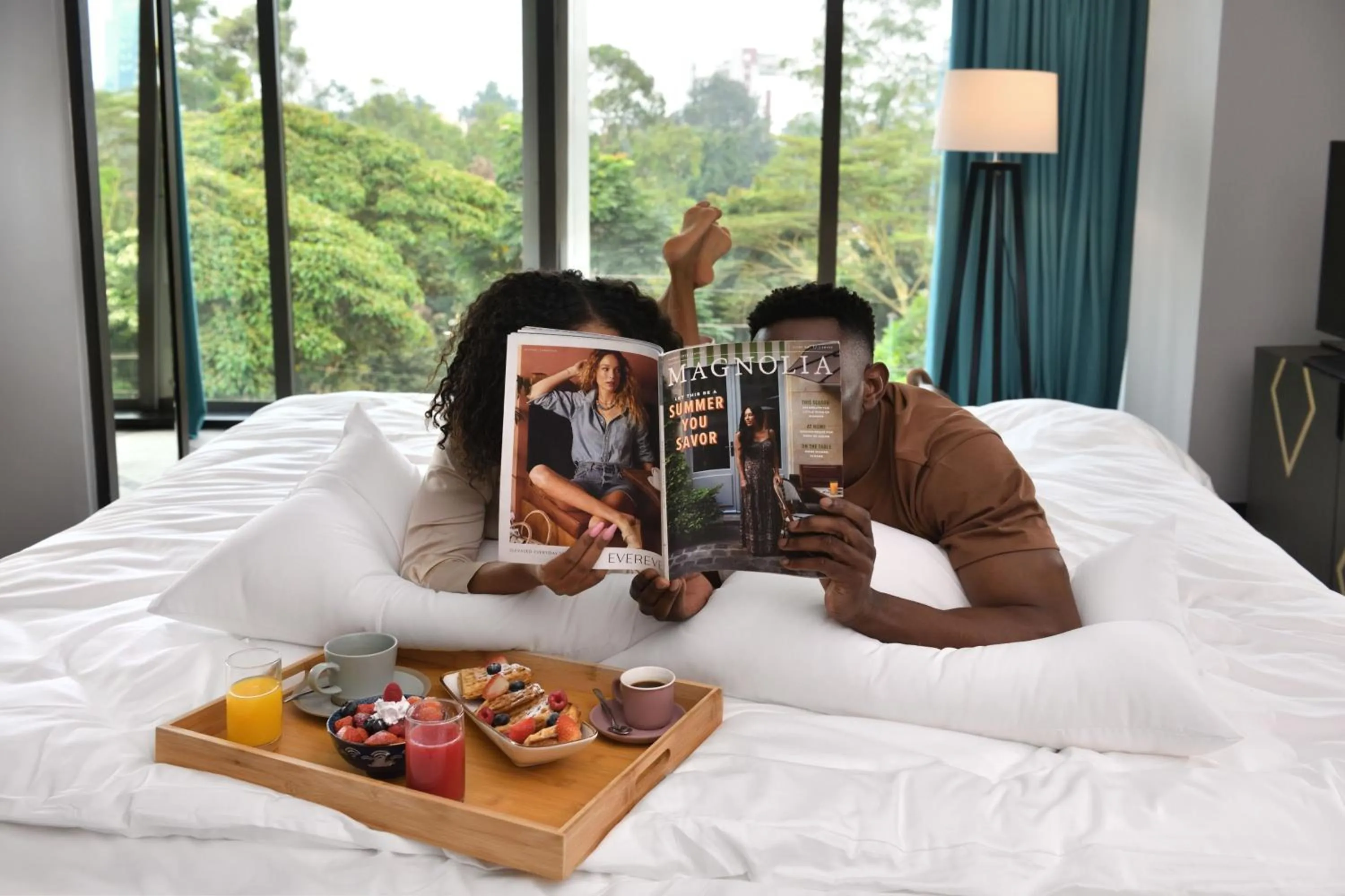 Bed in Novotel Nairobi Westlands