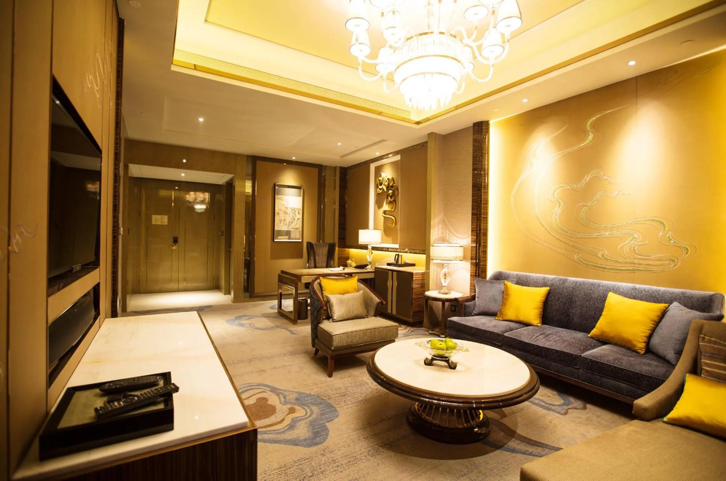 Living room in Wanda Vista Lanzhou