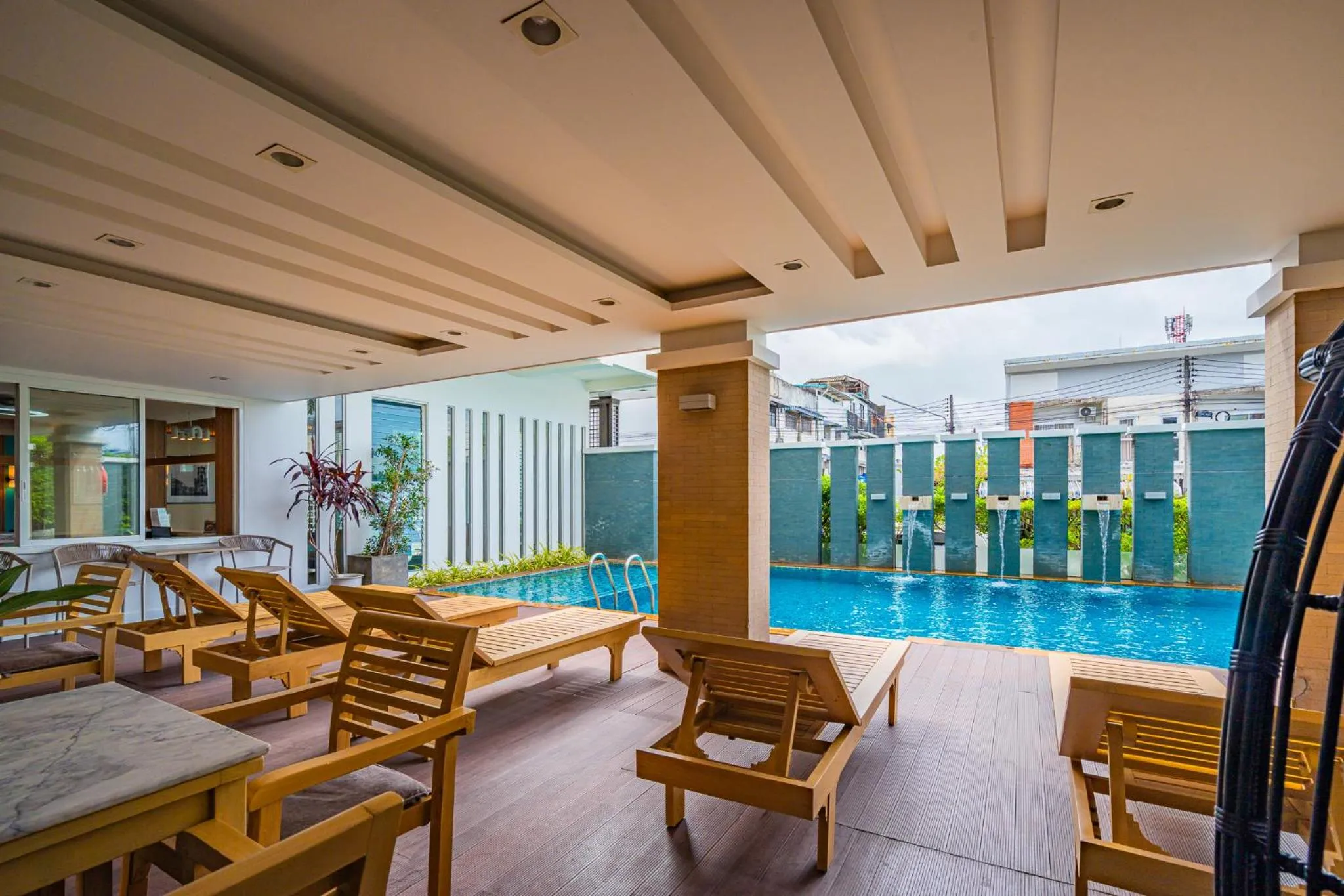 Swimming pool in Ratana Hotel Rassada, PHUKET TOWN- SHA Extra Plus