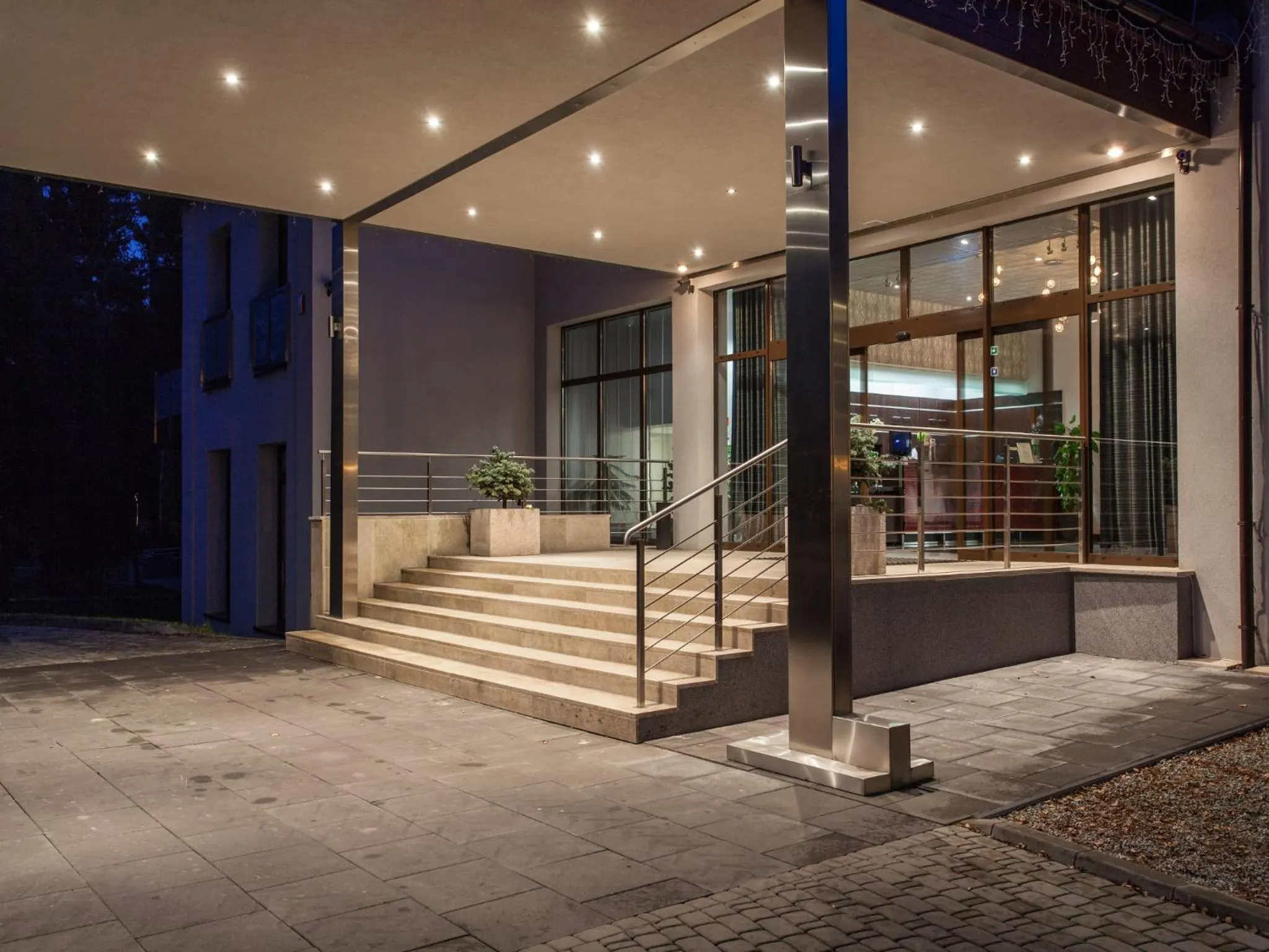 Facade/entrance in Hotel Grzegorzewski