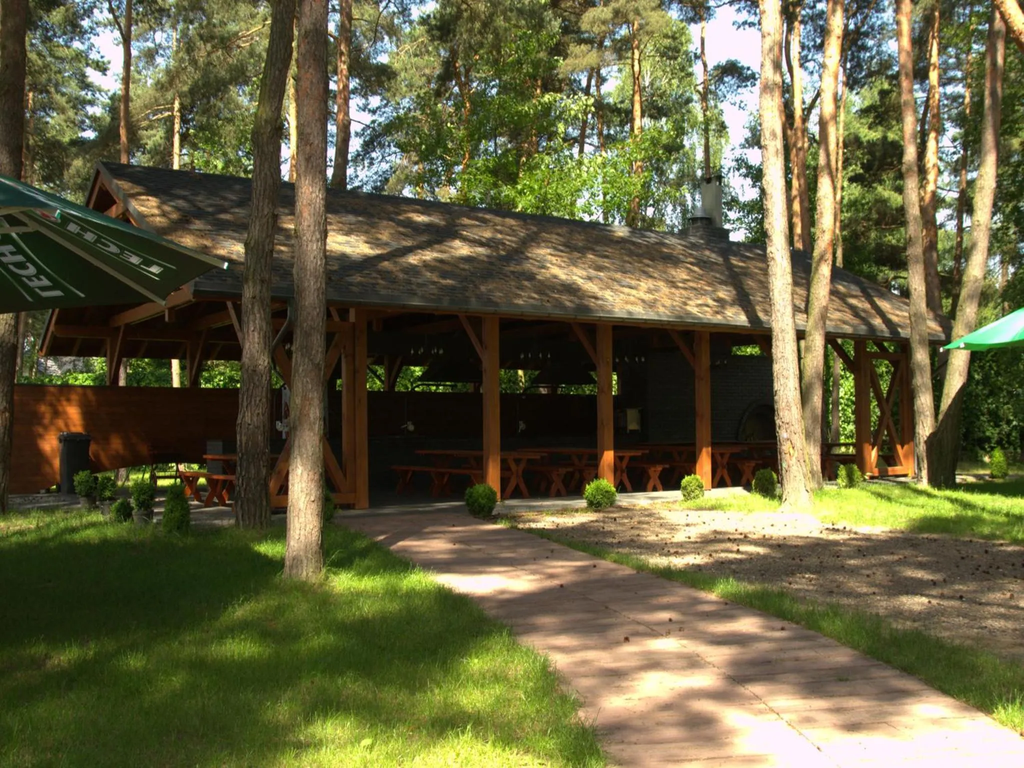 BBQ facilities in Hotel Grzegorzewski