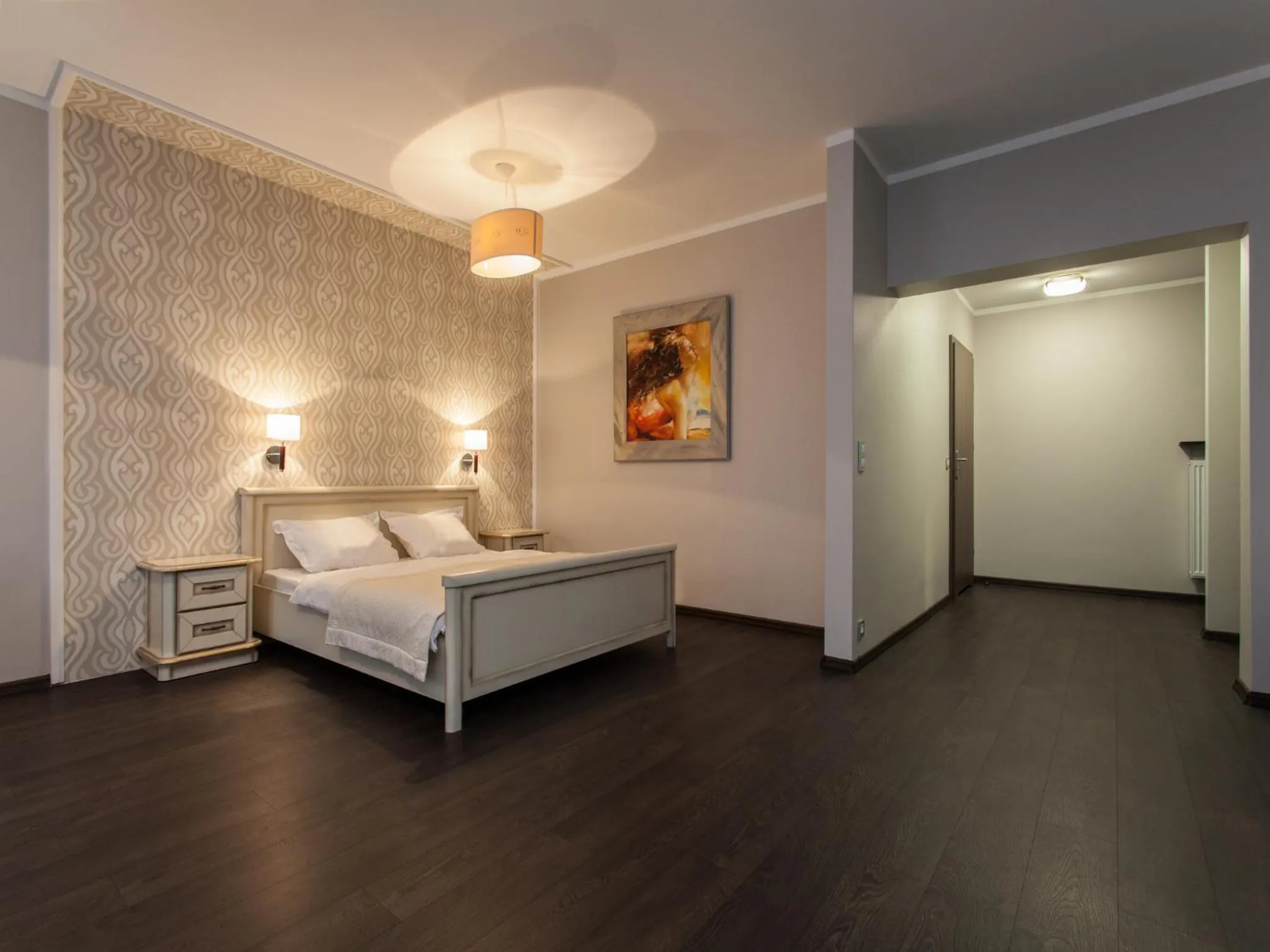 Bedroom, Bed in Hotel Grzegorzewski