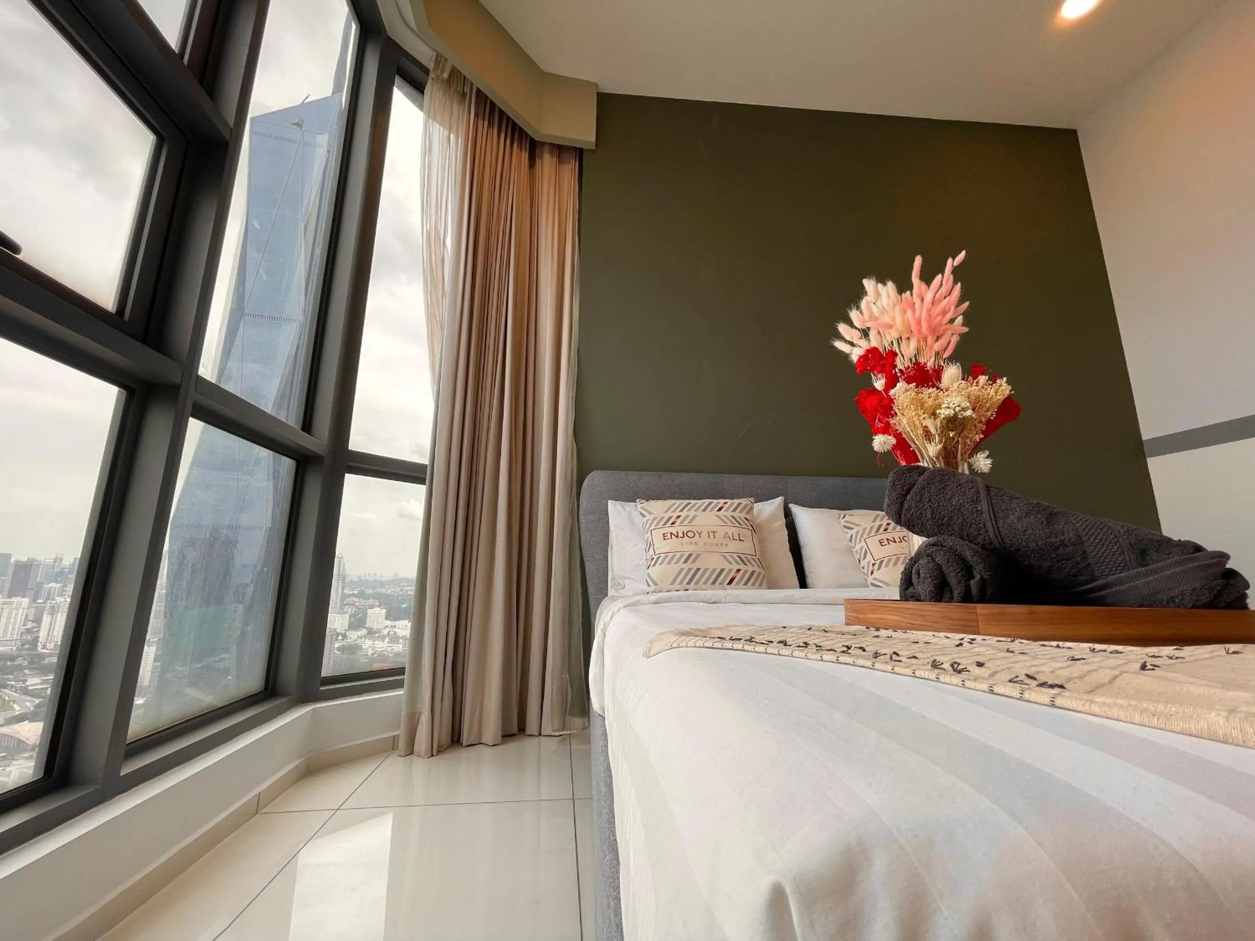 Bed in The Robertson-Bukit Bintang by PILLOWTALKS