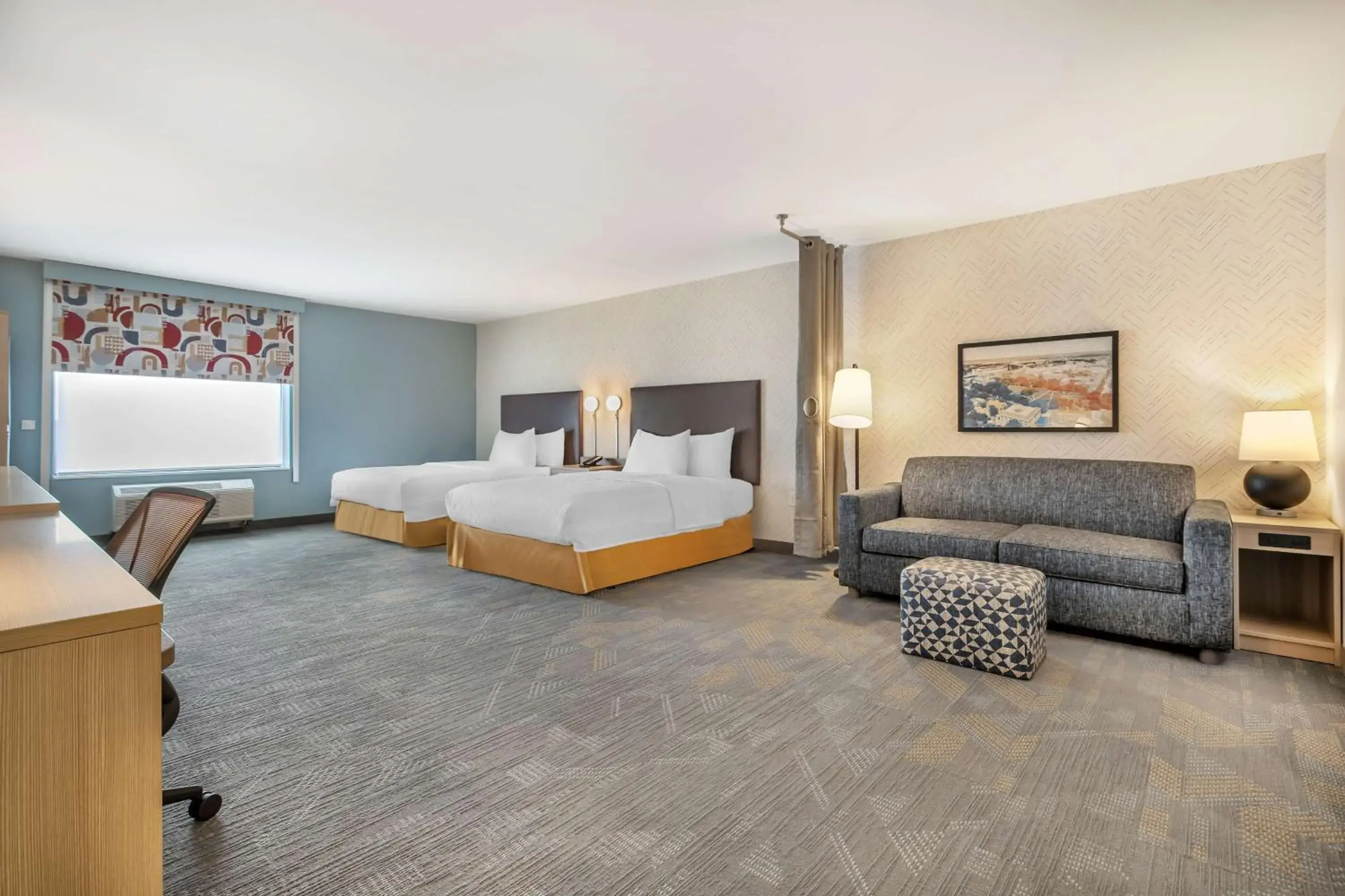 Queen Studio Suite with Bath Tub - Disability Access in Home2 Suites By Hilton Reynoldsburg Columbus East Queen Studio Suite with Bath Tub - Disability Access in Home2 Suites By Hilton Reynoldsburg Columbus East