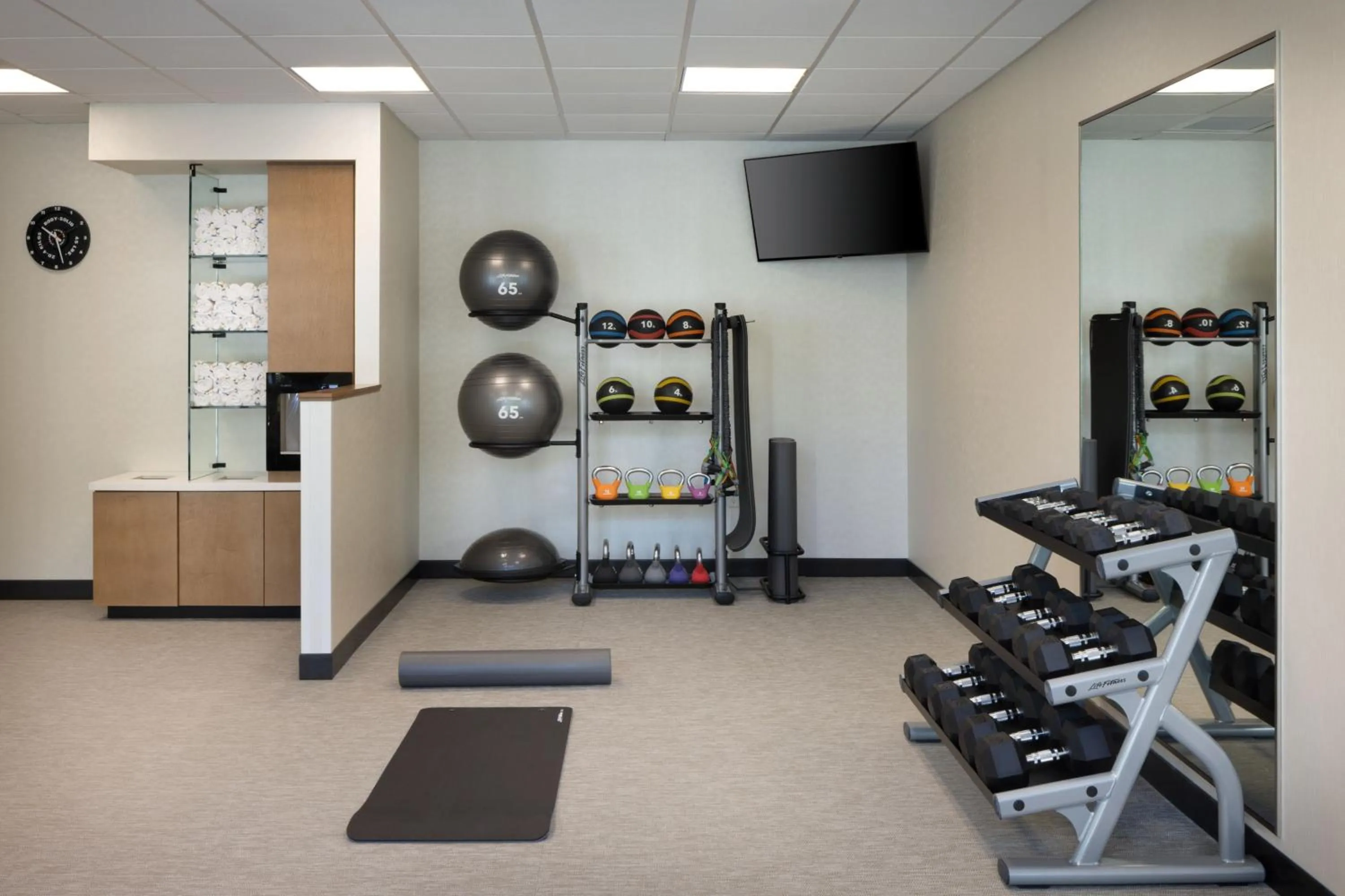 Fitness centre/facilities in SpringHill Suites by Marriott Bowling Green