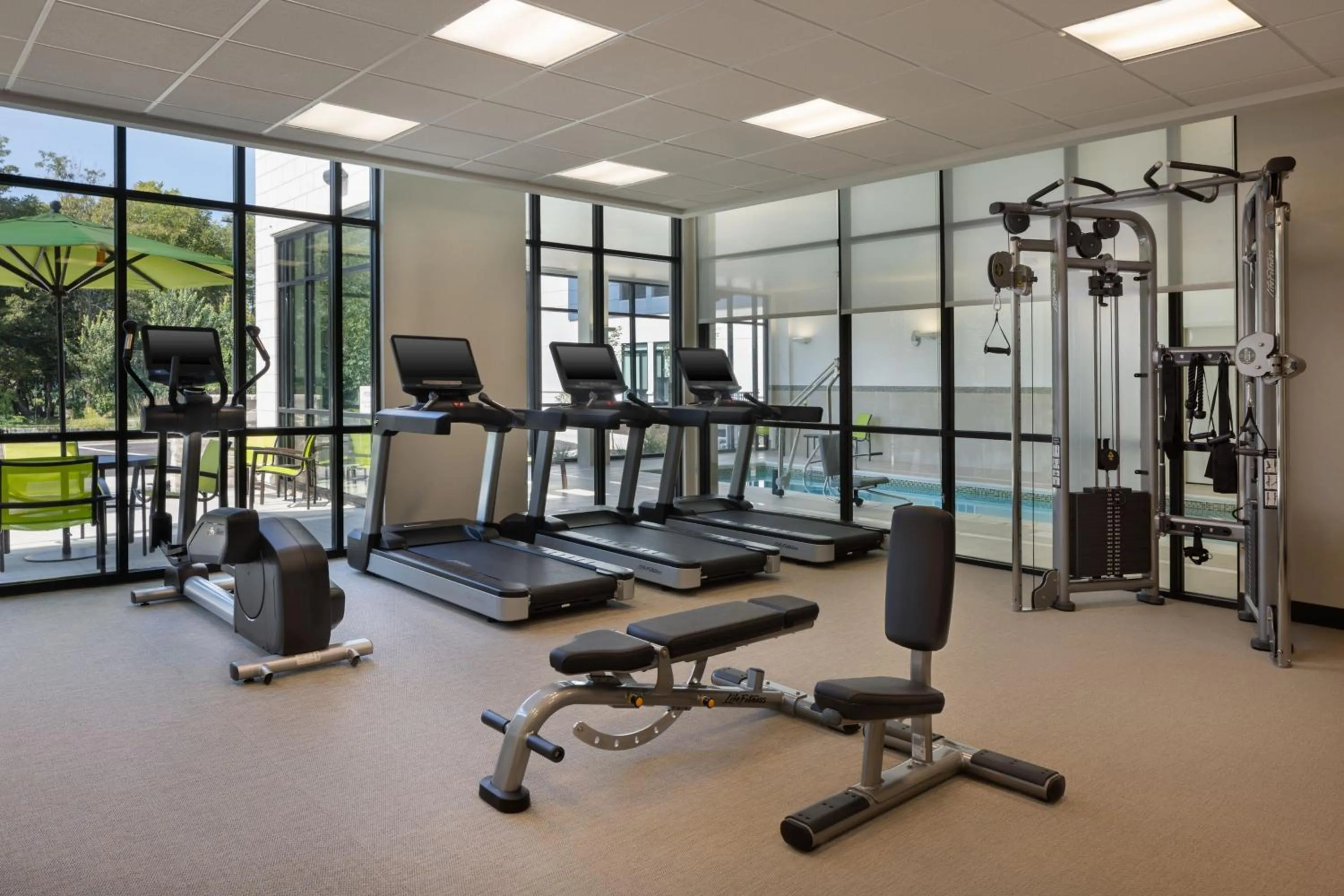 Fitness centre/facilities in SpringHill Suites by Marriott Bowling Green