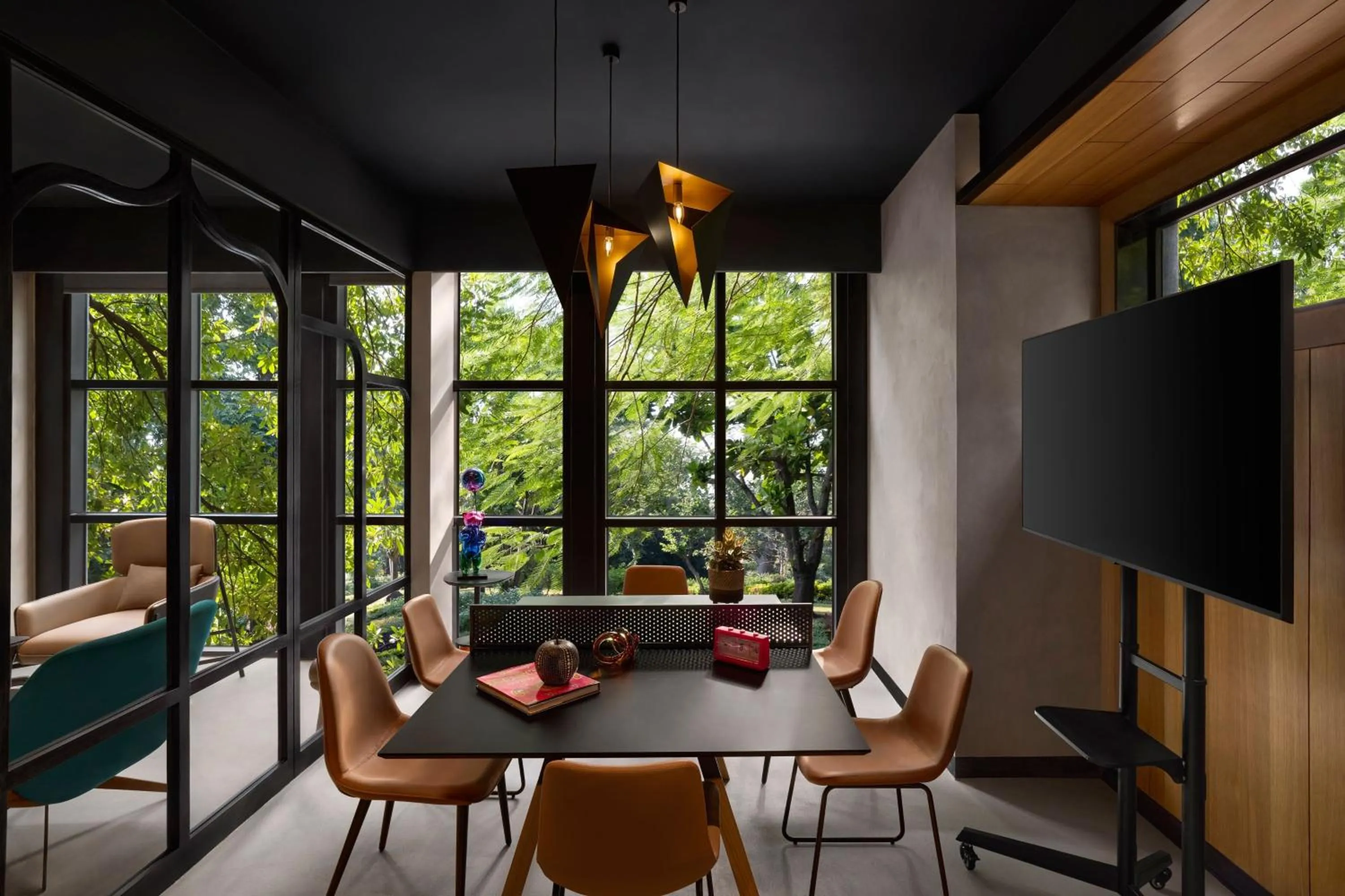 Meeting/conference room in Moxy Mumbai Andheri West