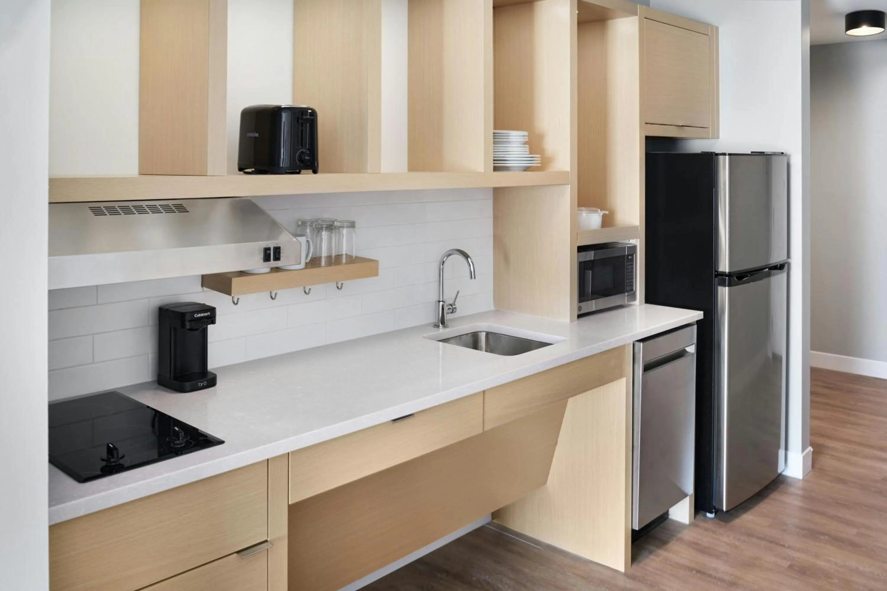 Kitchen or kitchenette in TownePlace Suites by Marriott Calhoun
