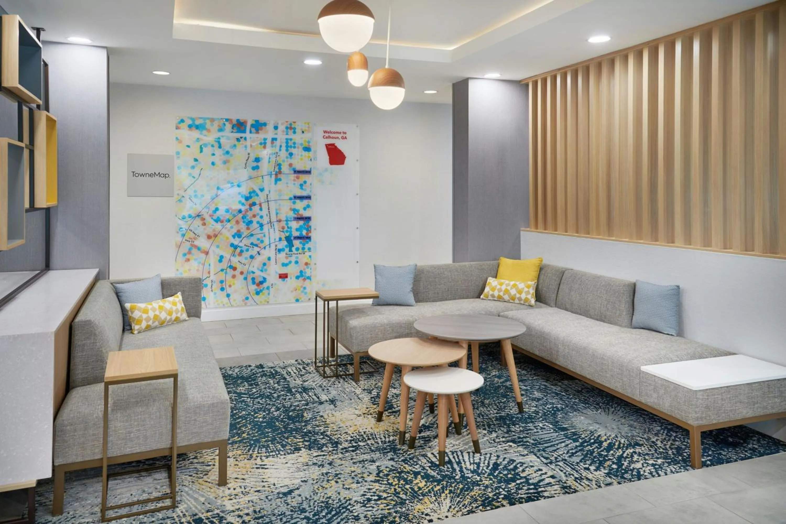 Lobby or reception in TownePlace Suites by Marriott Calhoun