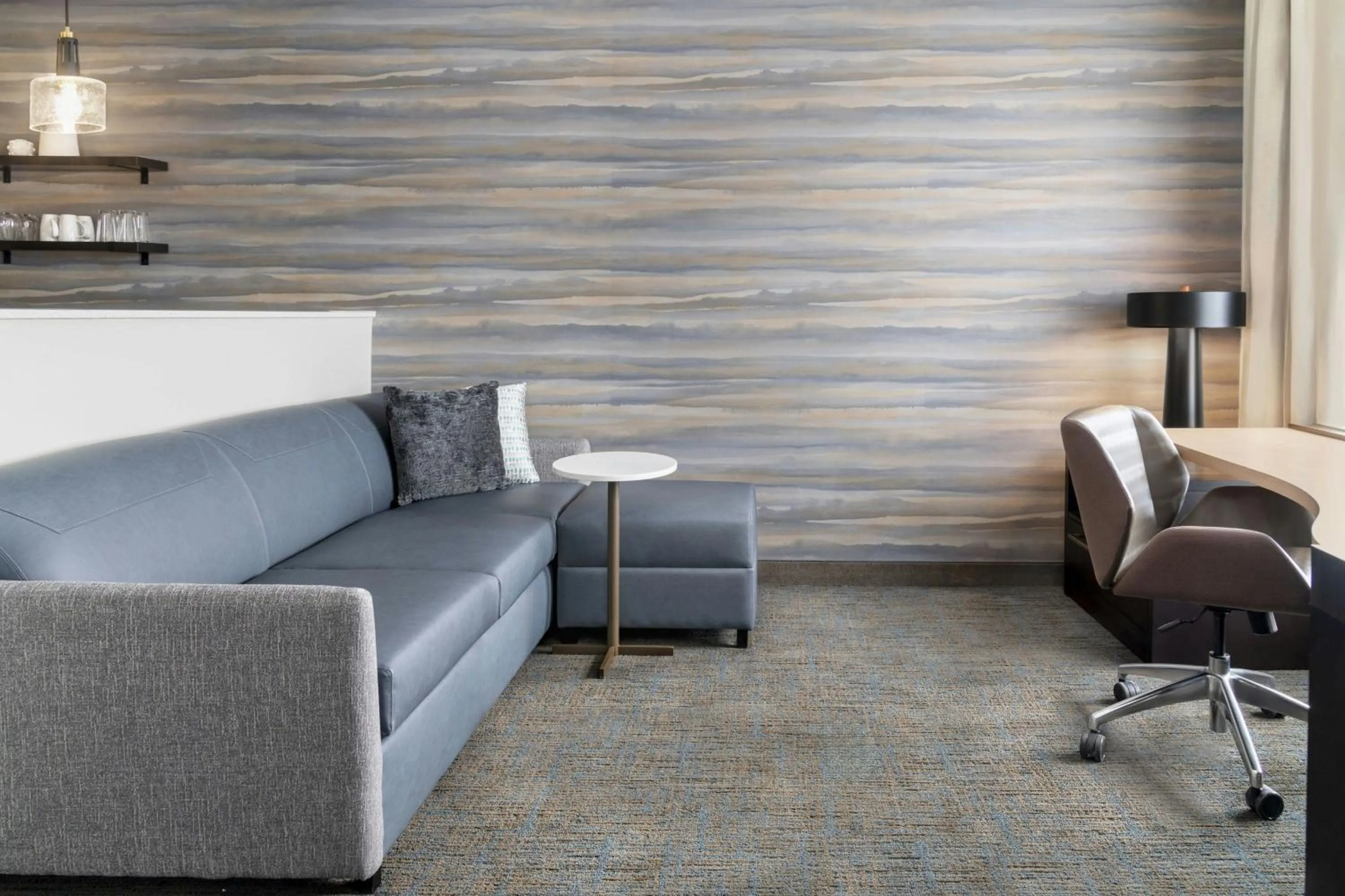 Living room in Residence Inn by Marriott Detroit Dearborn