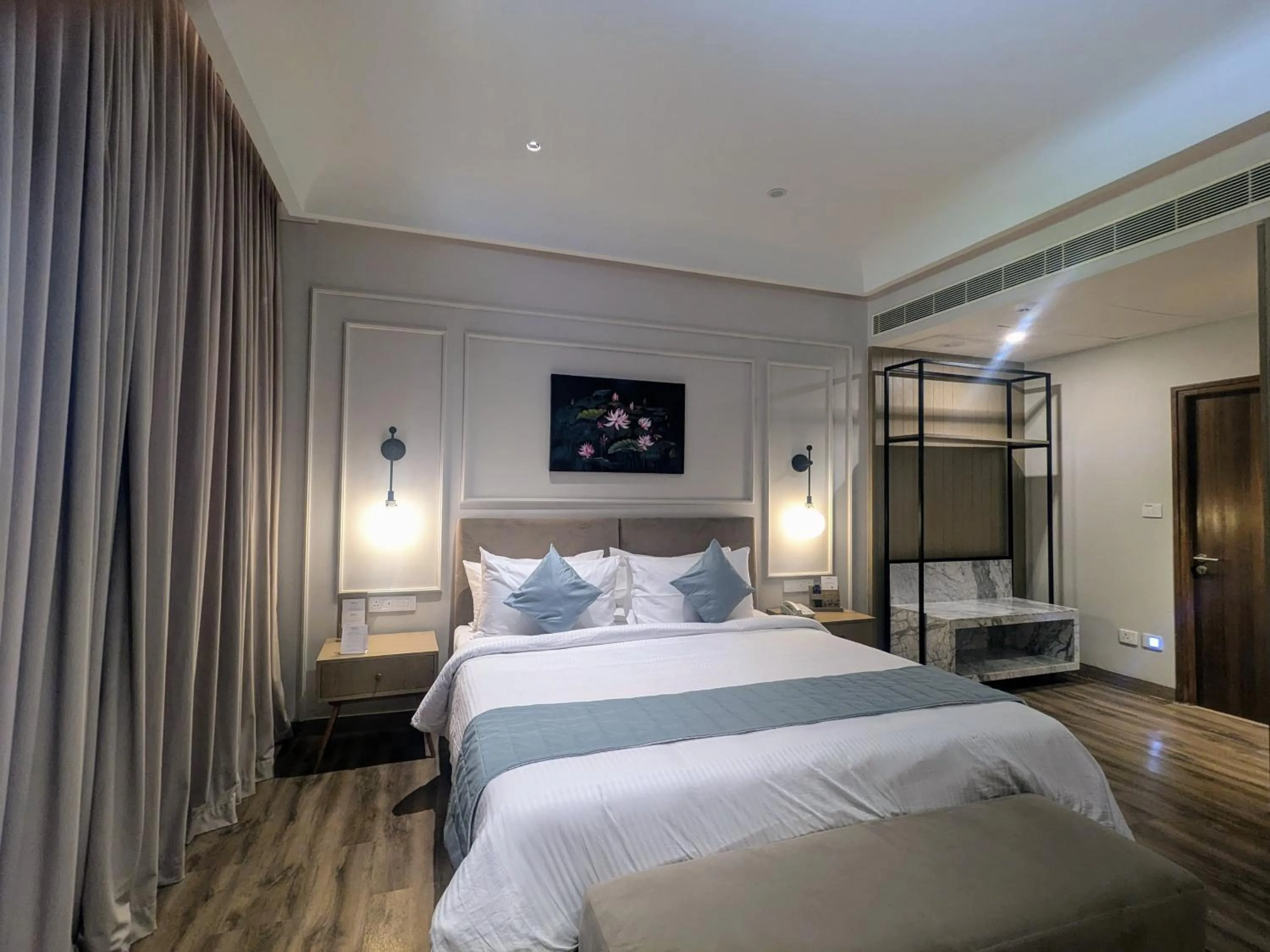 Bedroom, Bed in Fortune Beach Resort ECR, Chennai - Member ITC Hotels' Group