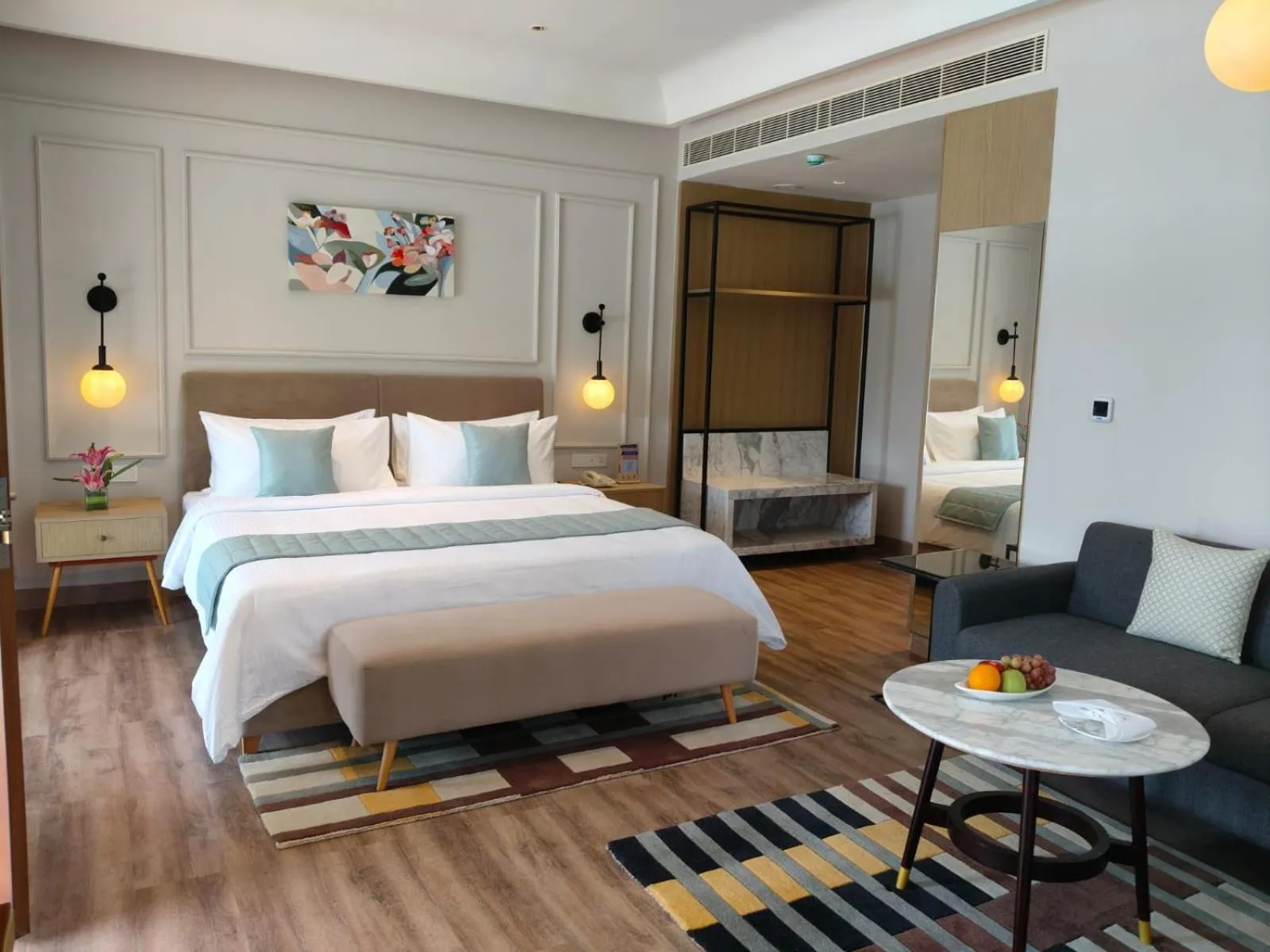 Bedroom, Bed in Fortune Beach Resort ECR, Chennai - Member ITC Hotels' Group