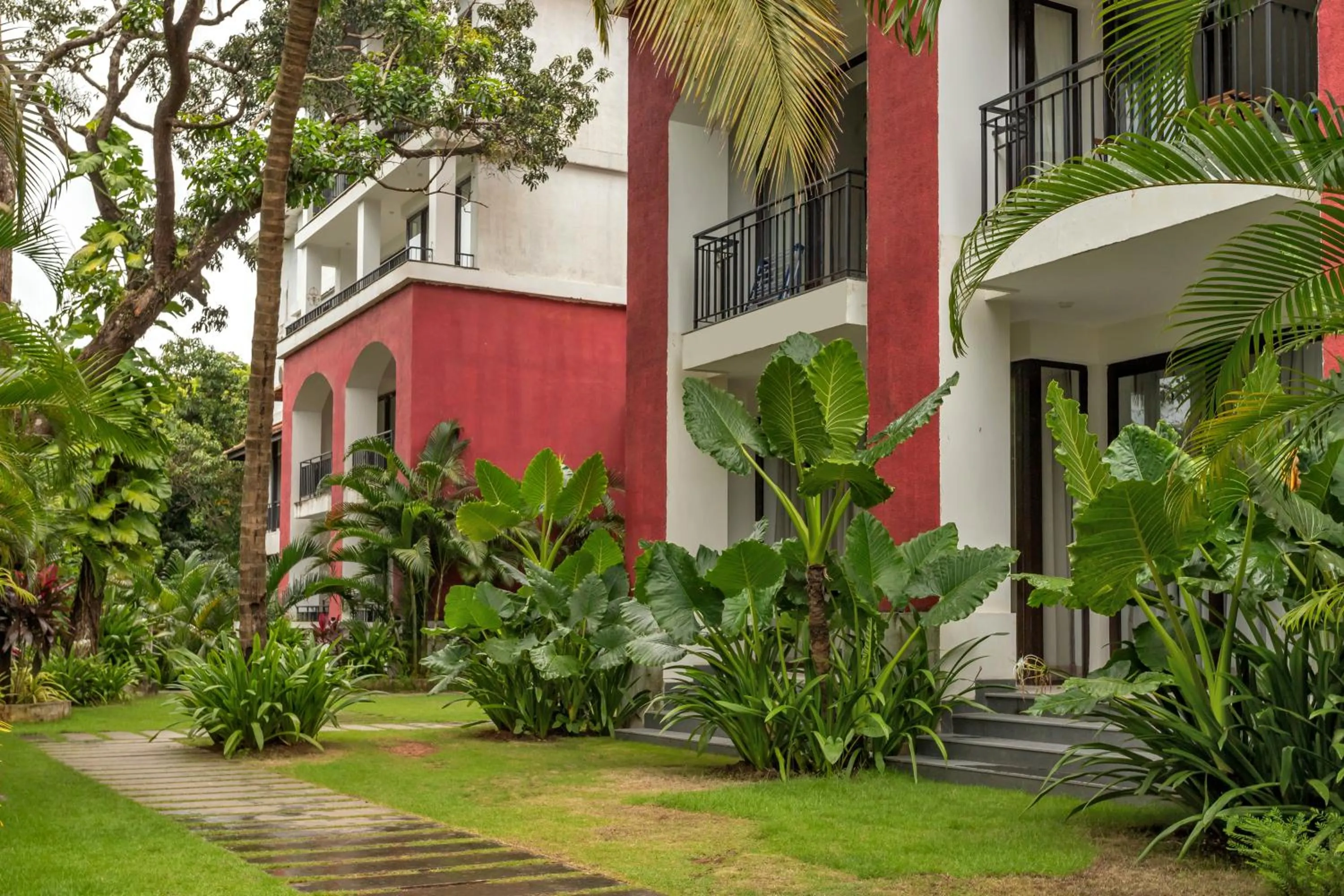 Property building in D'Retreat 1BHK Apartment by tisyastays