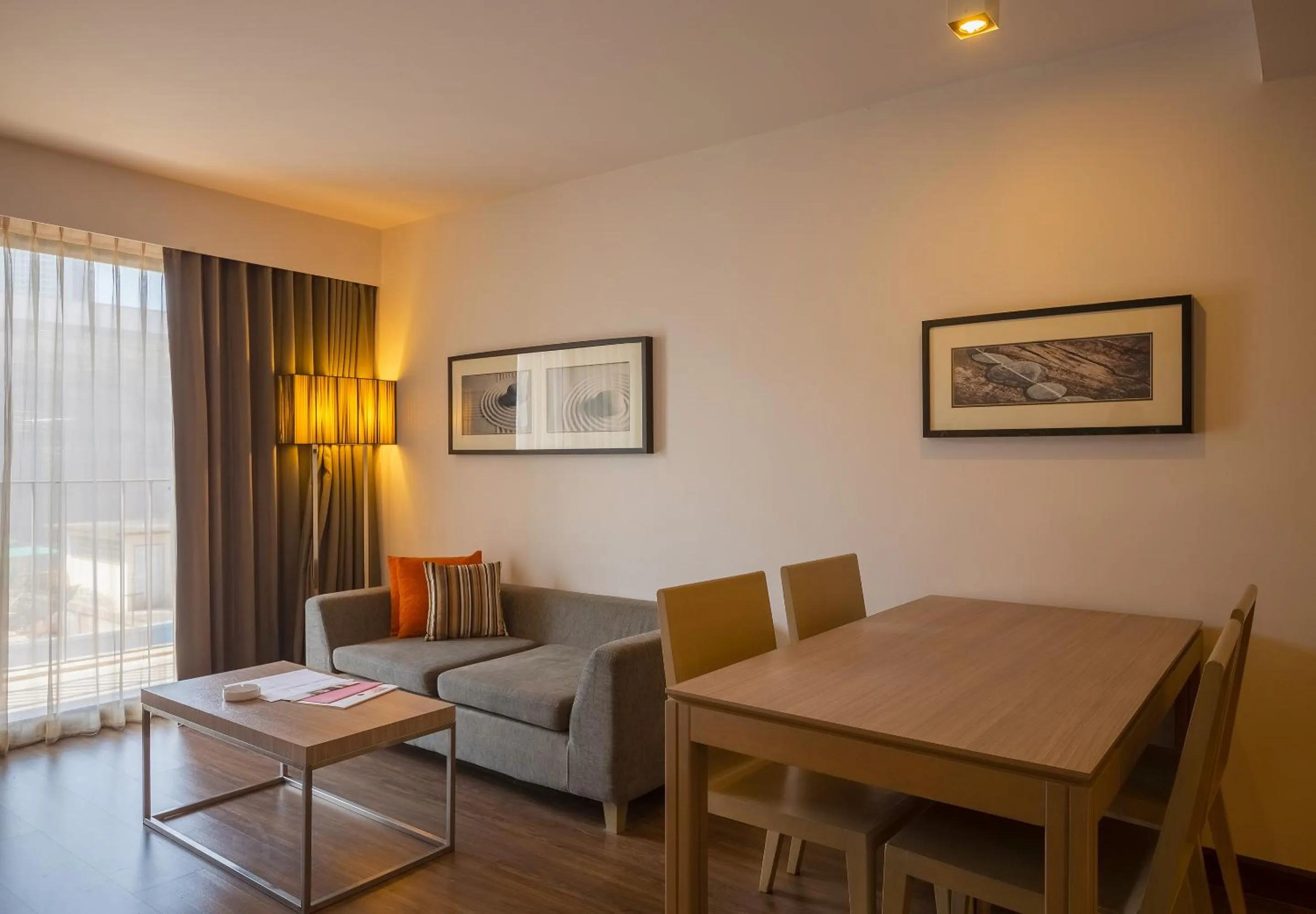 Seating area in Citadines Grand Central Sri Racha