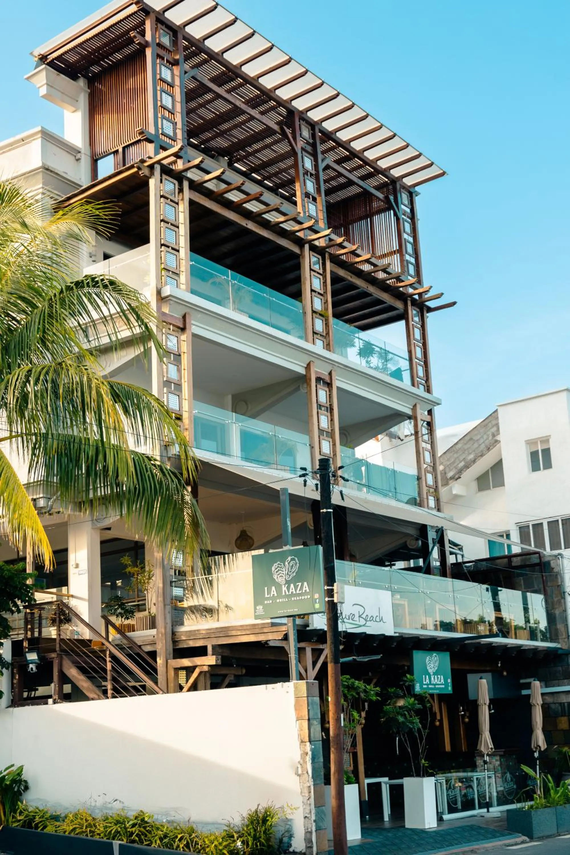 Property building in Azure Beach Boutique Hotel