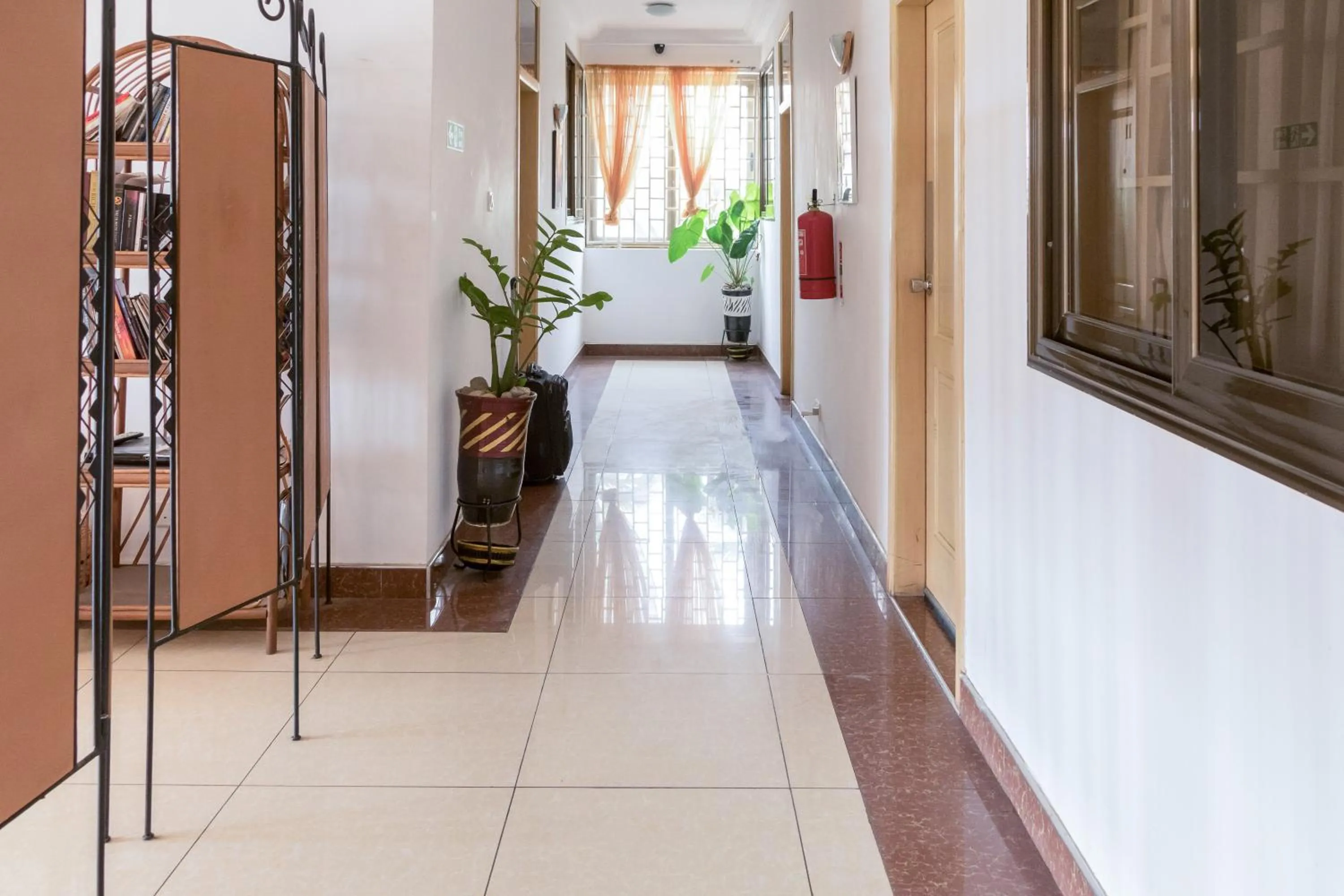 Communal lounge/ TV room in Asantewaa Premier Hotel