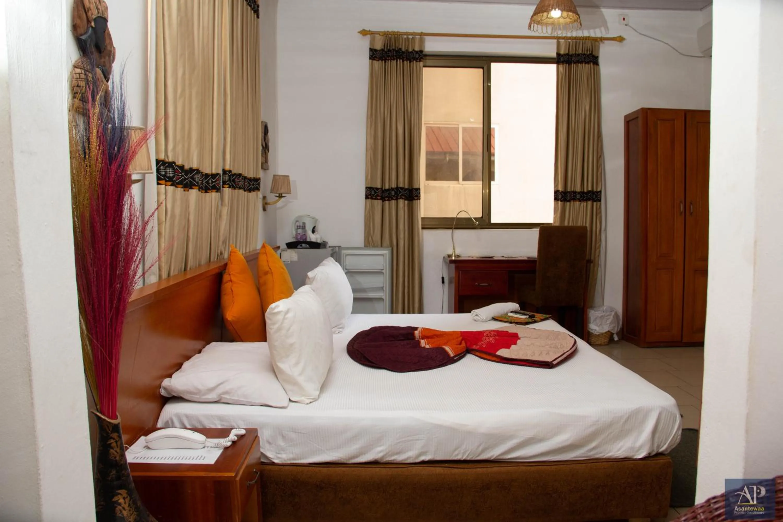 Bedroom, Bed in Asantewaa Premier Hotel