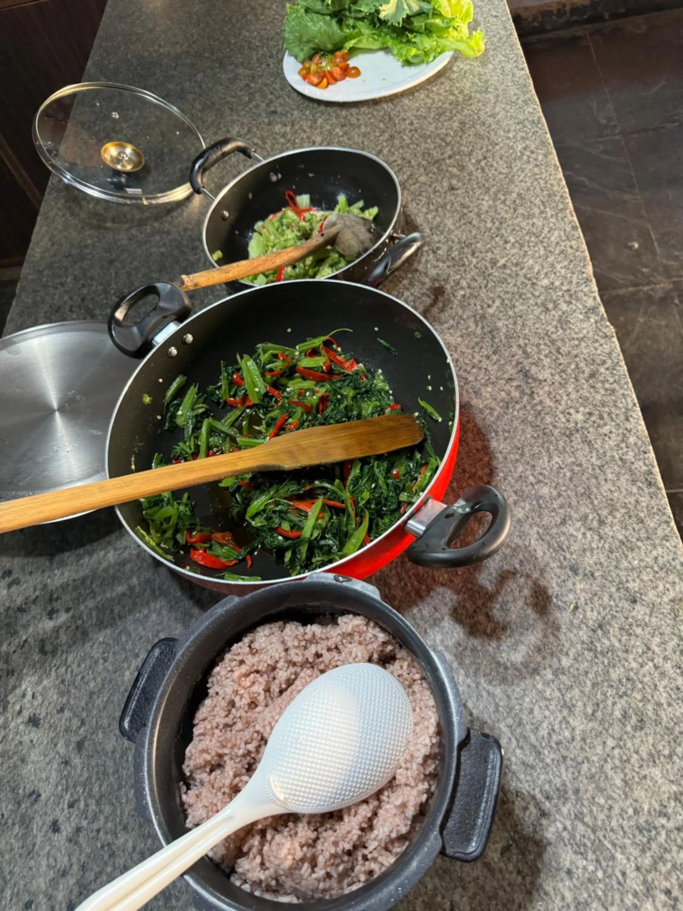Food close-up in Wangdue Ecolodge