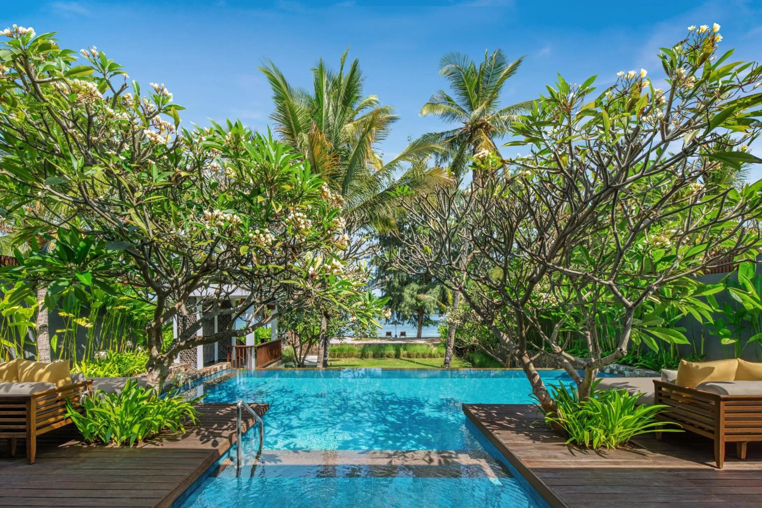 Swimming pool in The Sira, a Luxury Collection Resort and Spa, Lombok