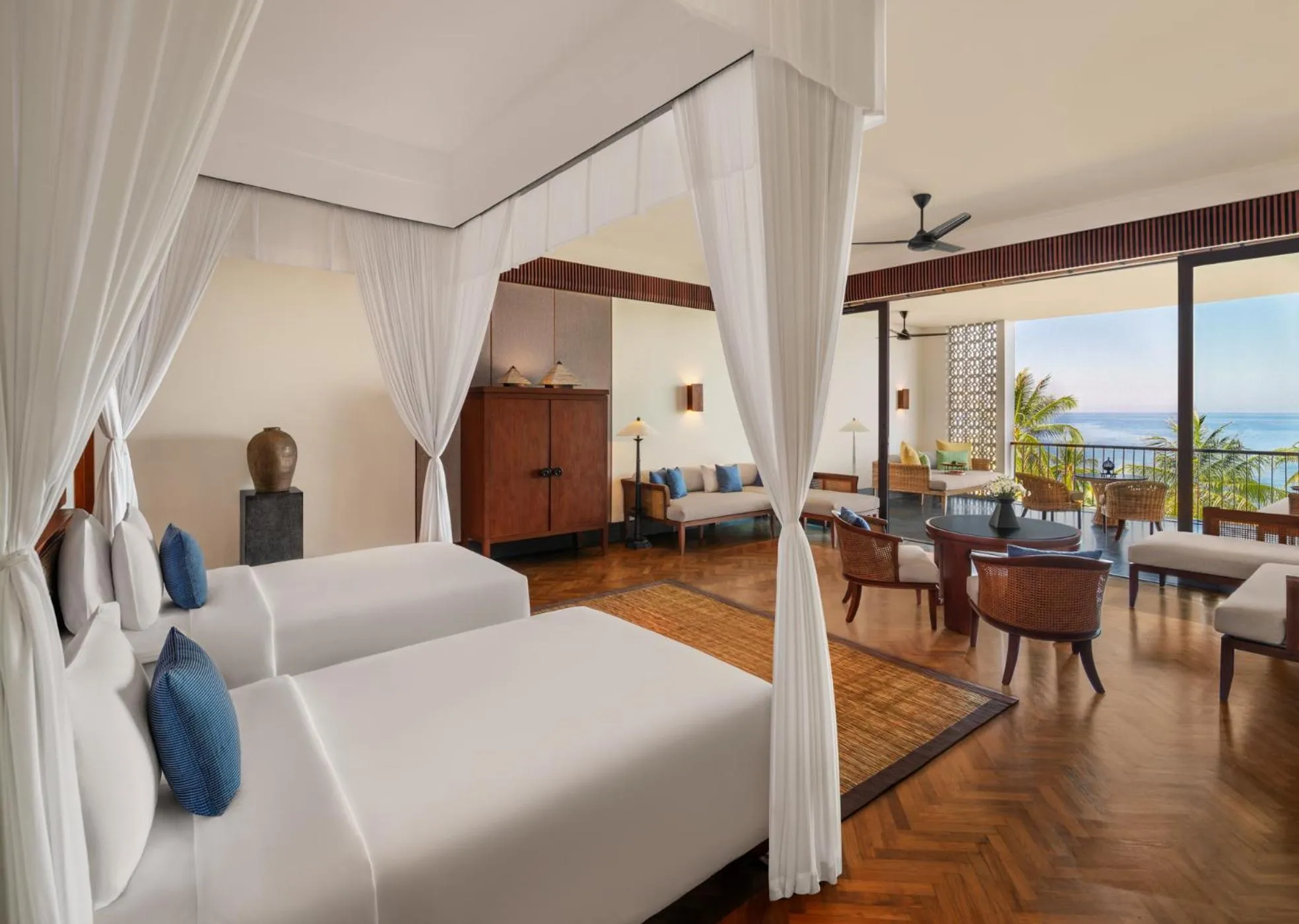 Bedroom, Bed in The Sira, a Luxury Collection Resort and Spa, Lombok