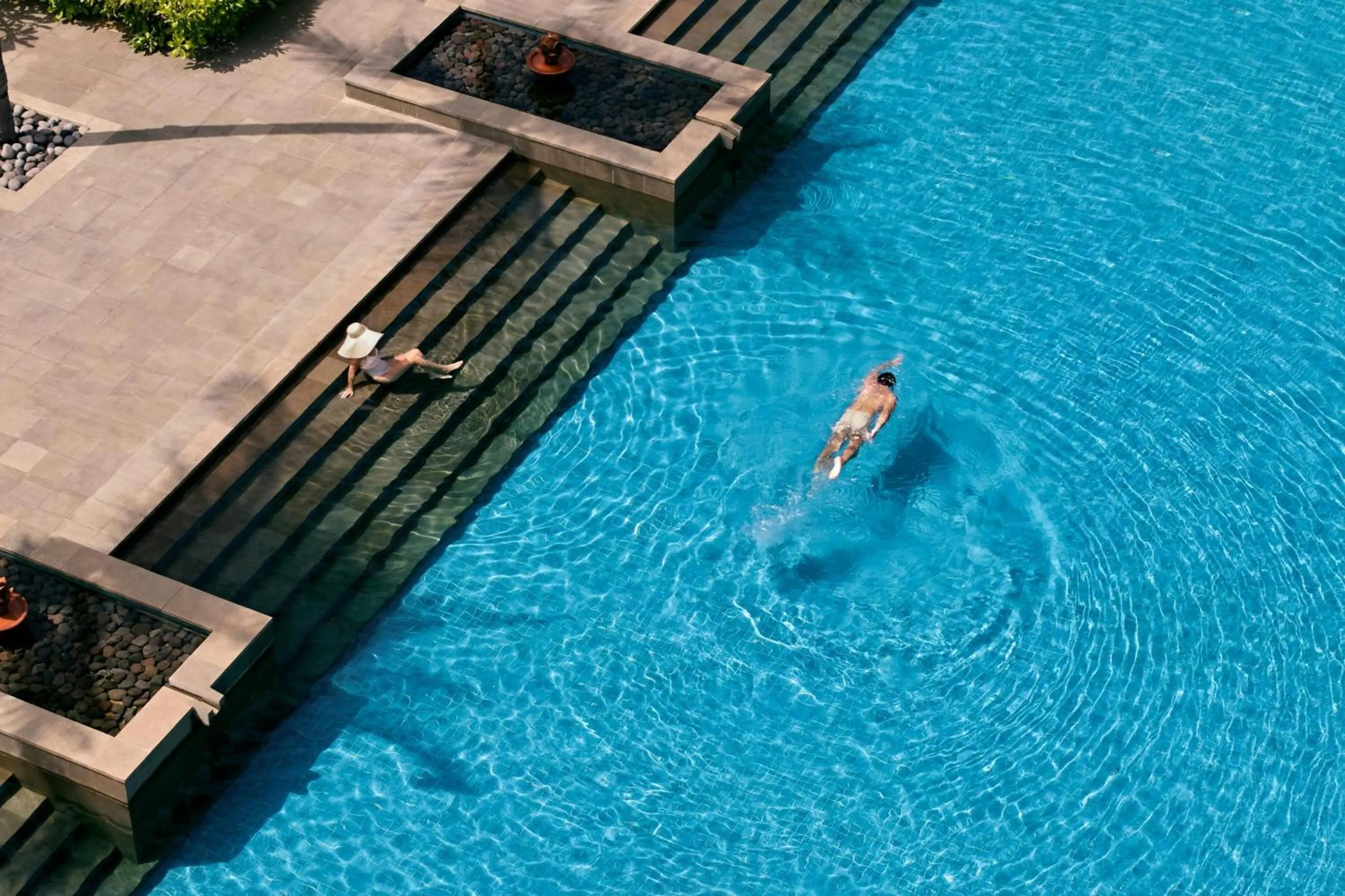 Swimming pool in The Sira, a Luxury Collection Resort and Spa, Lombok