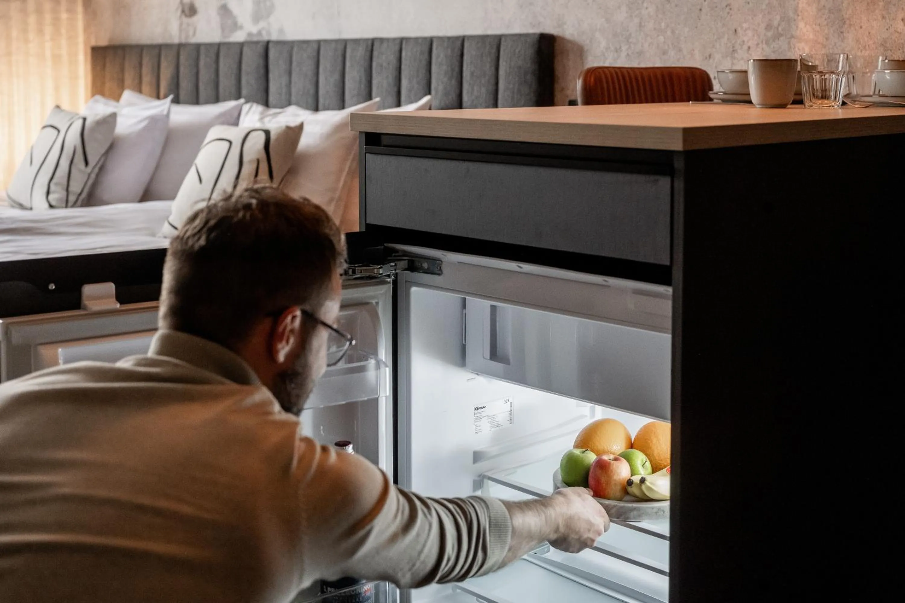 Bed in Frans & Frans - Hotel and Apartments by UHANDA