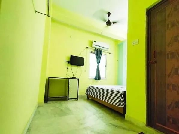 Bed in Amar priya guest house