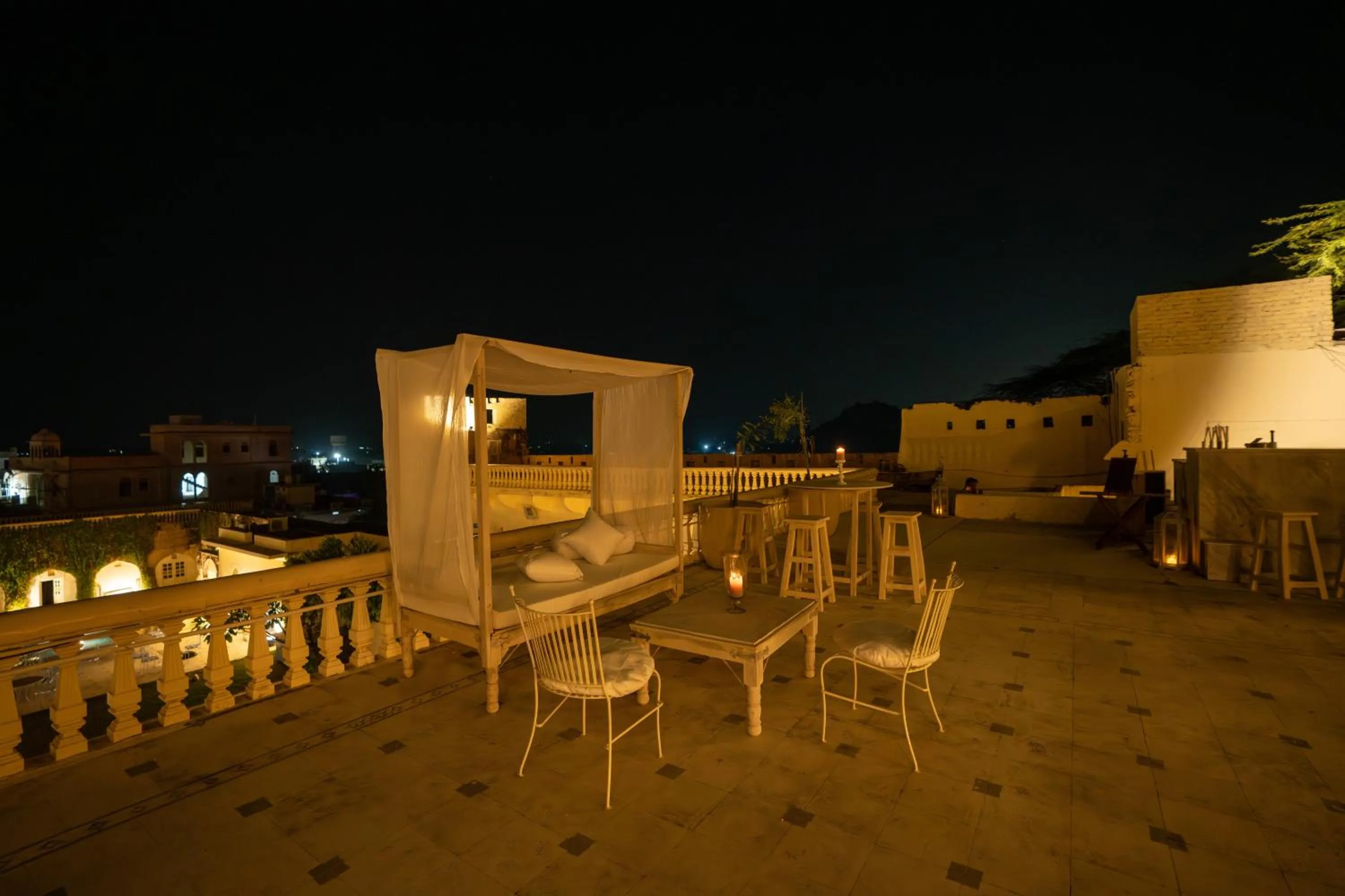 Balcony/Terrace in Medieval Forts, Kalwar, Jaipur