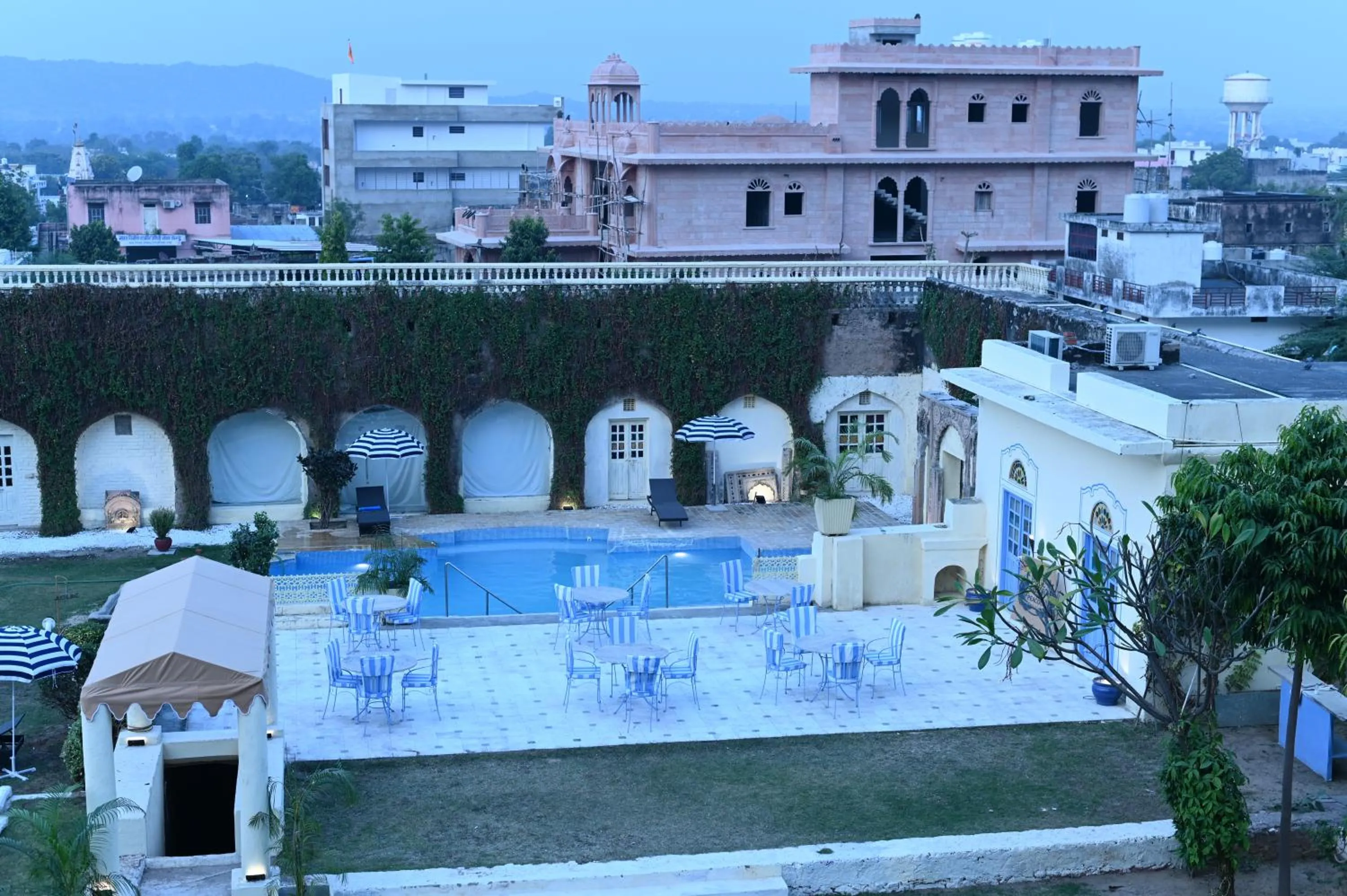 Pool view in Medieval Forts, Kalwar, Jaipur