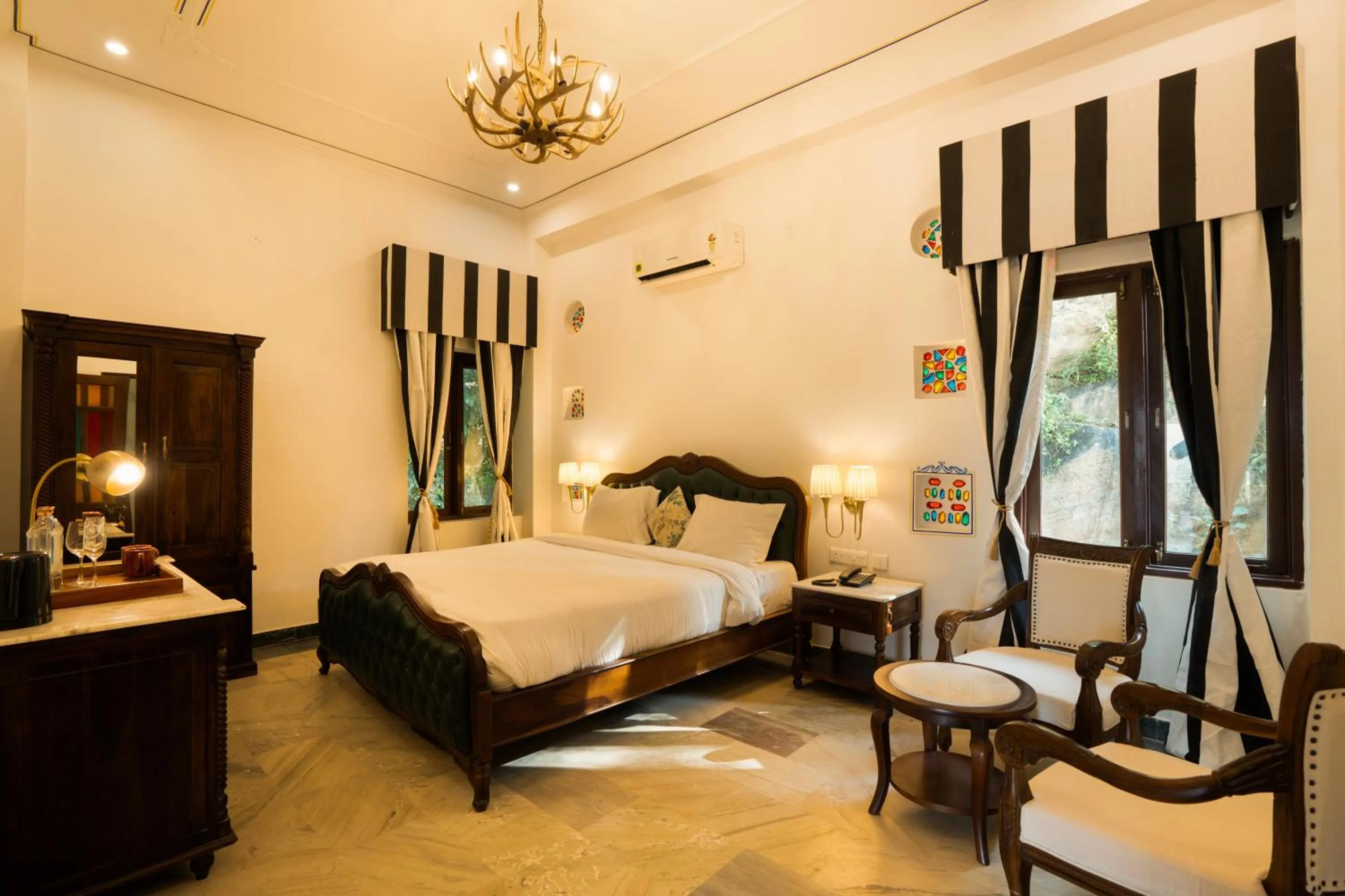 Photo of the whole room, Bed in Medieval Forts, Kalwar, Jaipur